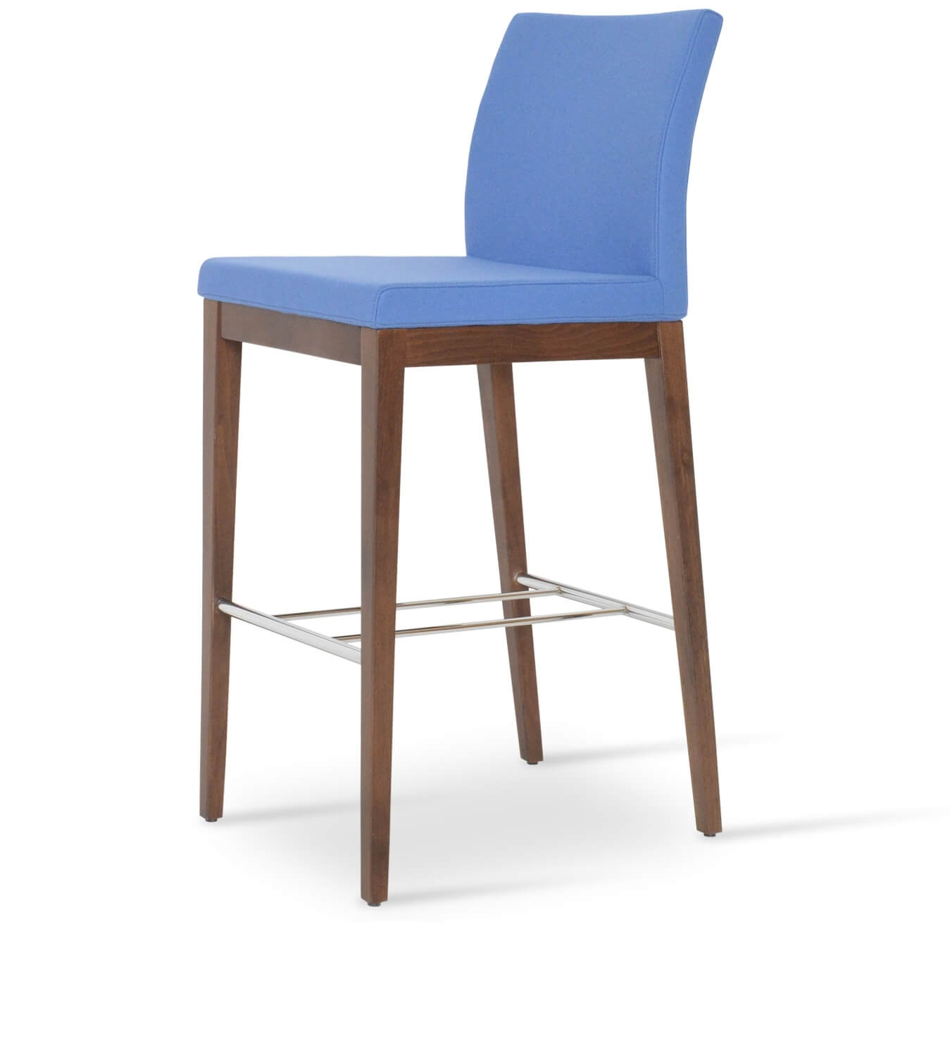 Aria Bar Stool w/Wood Base