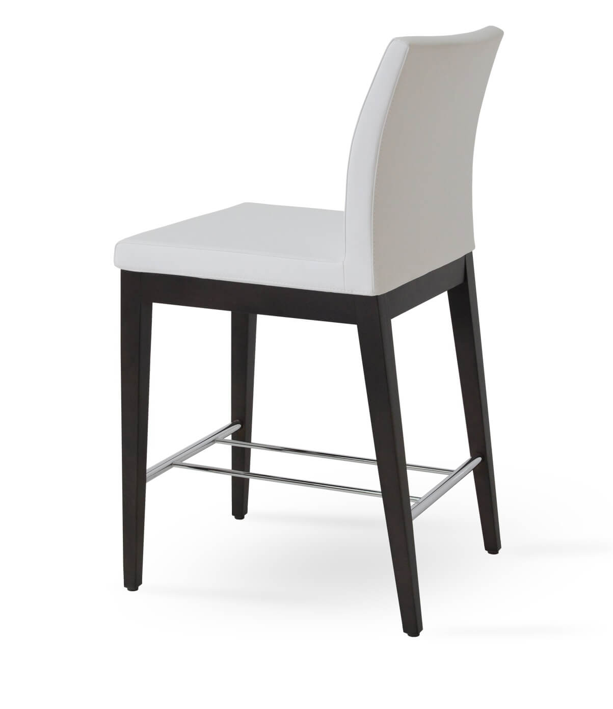 Aria Counter Stool w/Wood Base