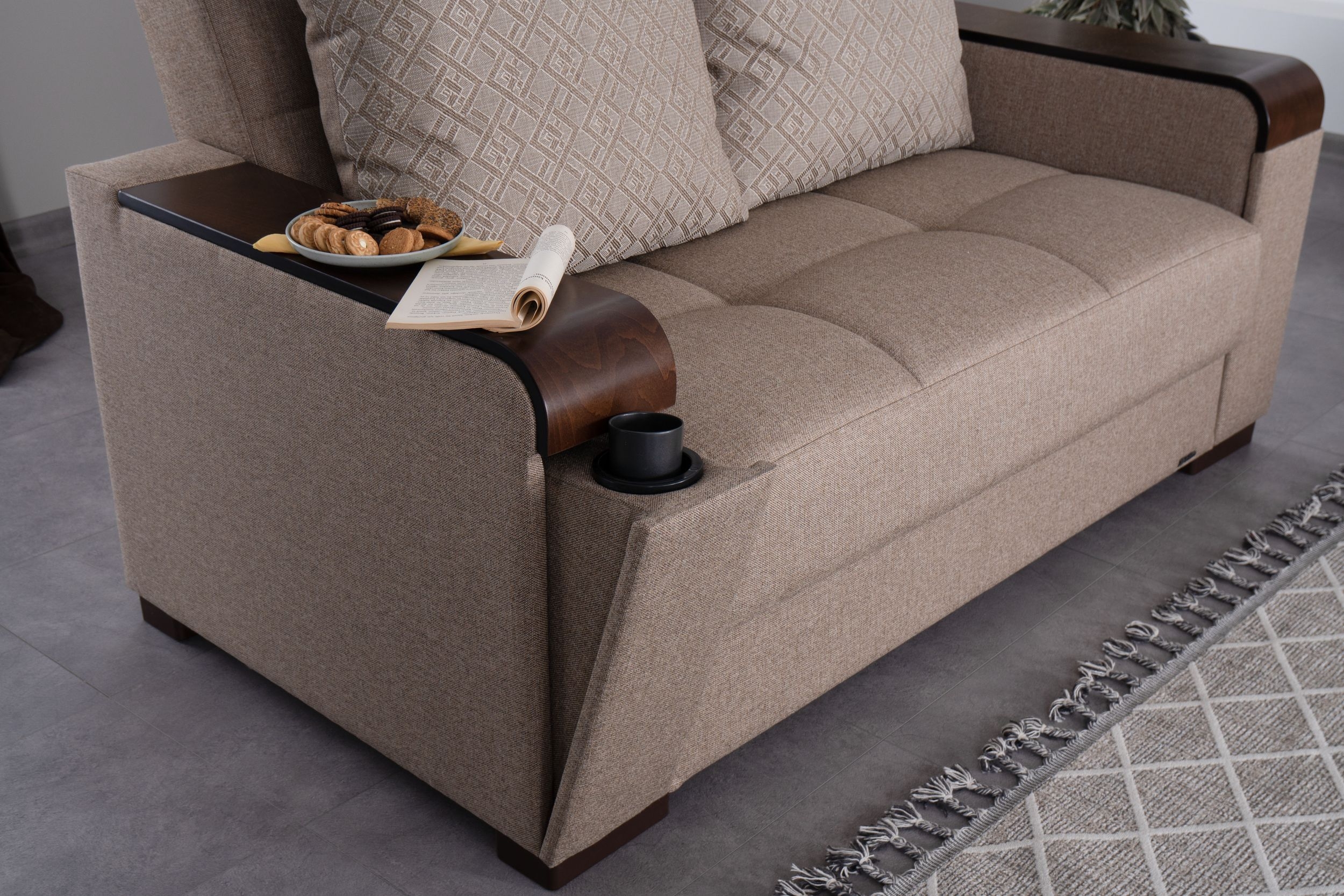 SM Ariana Fabric Sleeper Sofa