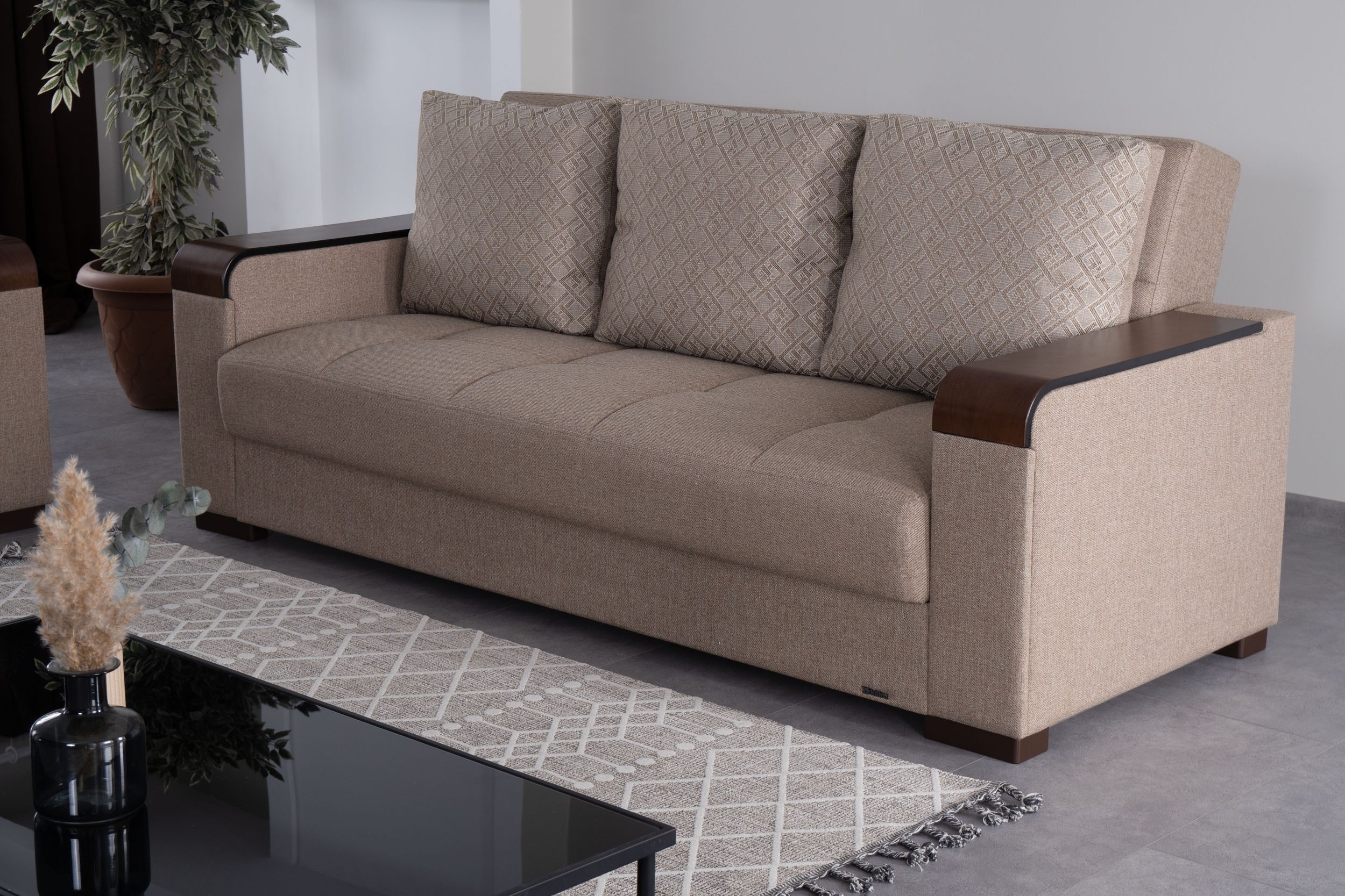 SM Ariana Fabric Convertible Living Room Set