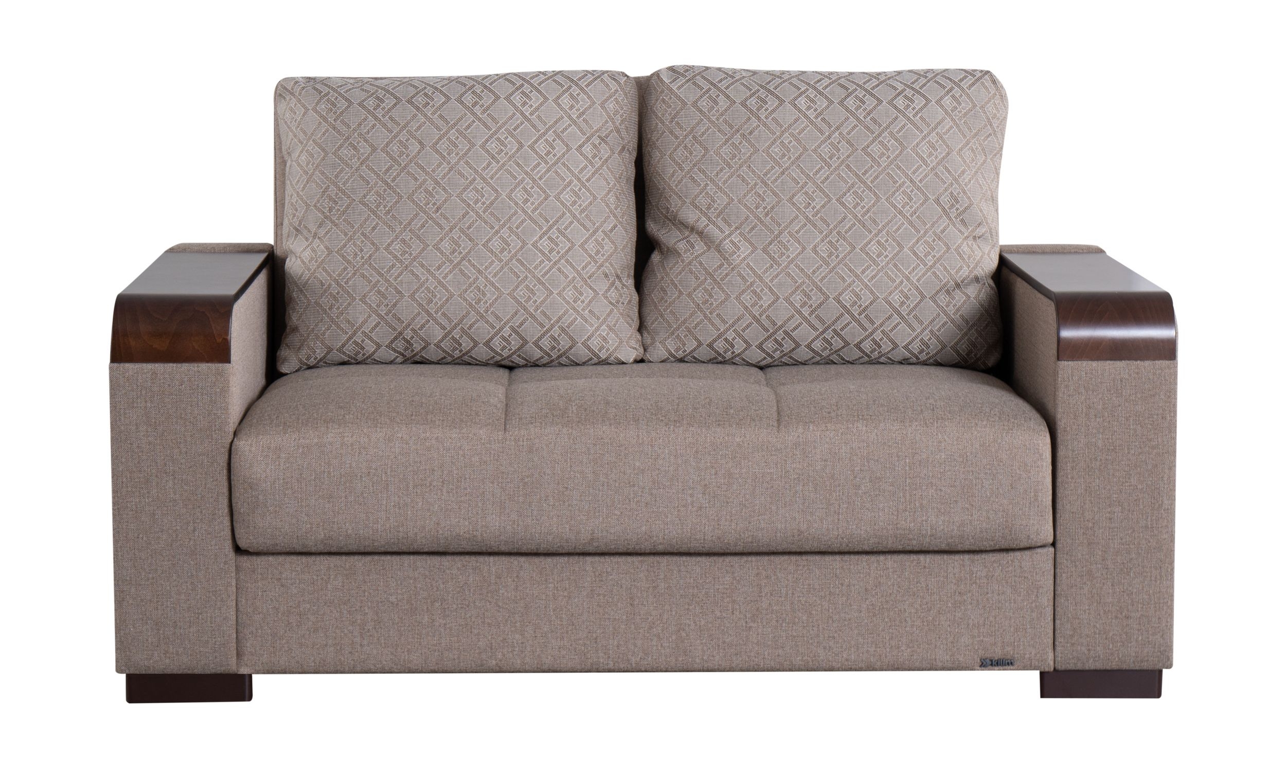 SM Ariana Fabric Sleeper Loveseat with Storage