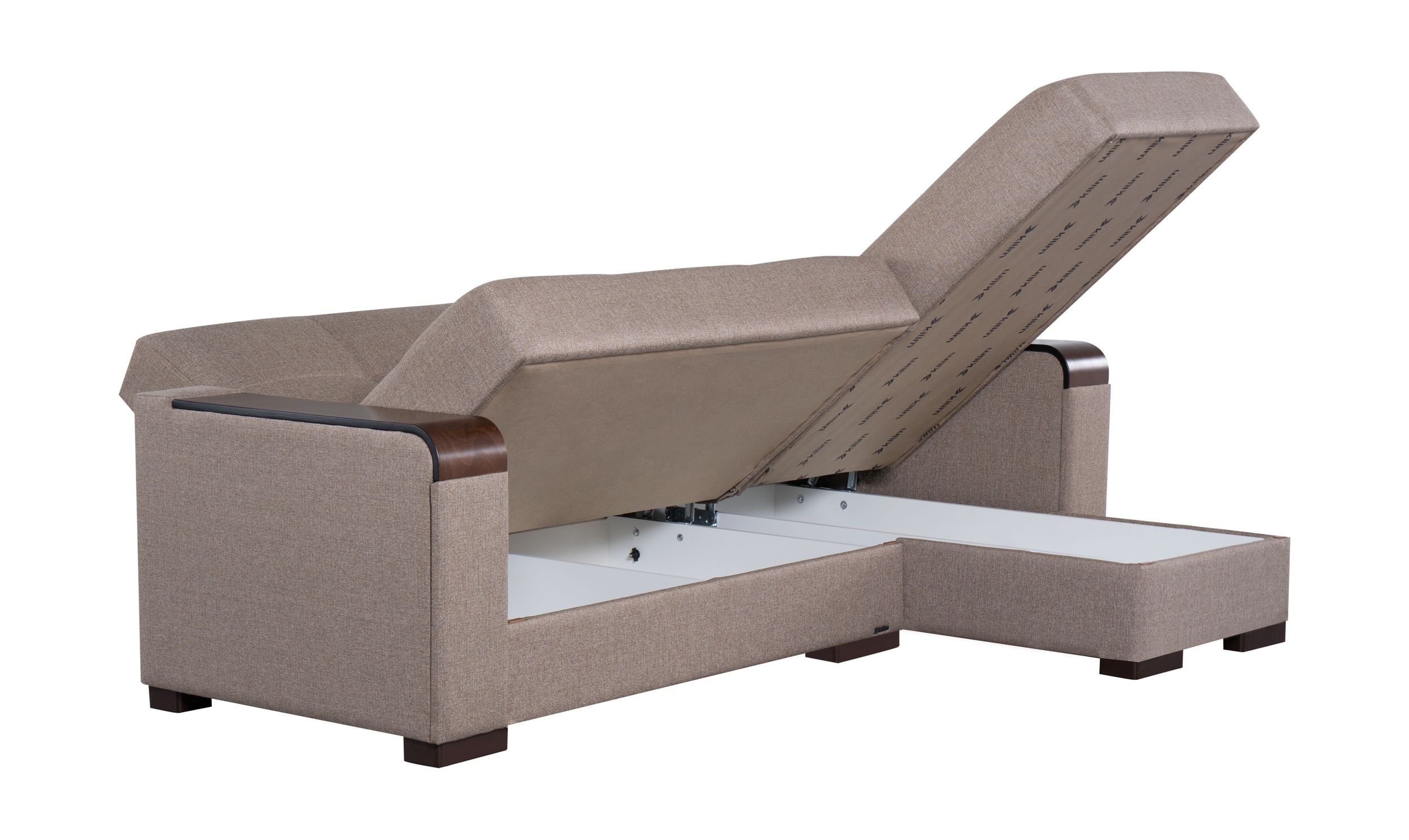SM Ariana Fabric Reversible Chaise L-Shape Sectional Sofa