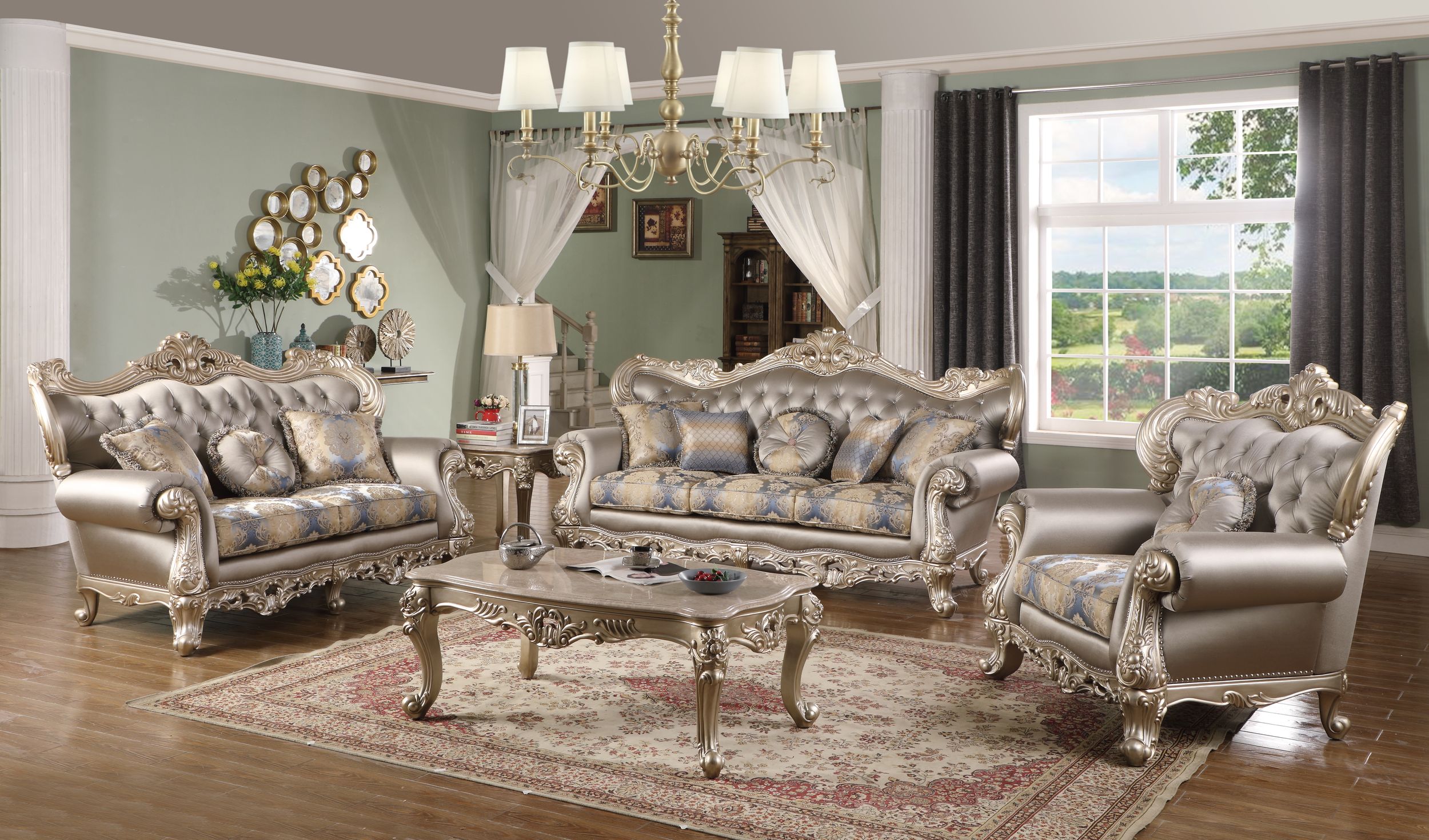 Ariel Fabric Loveseat