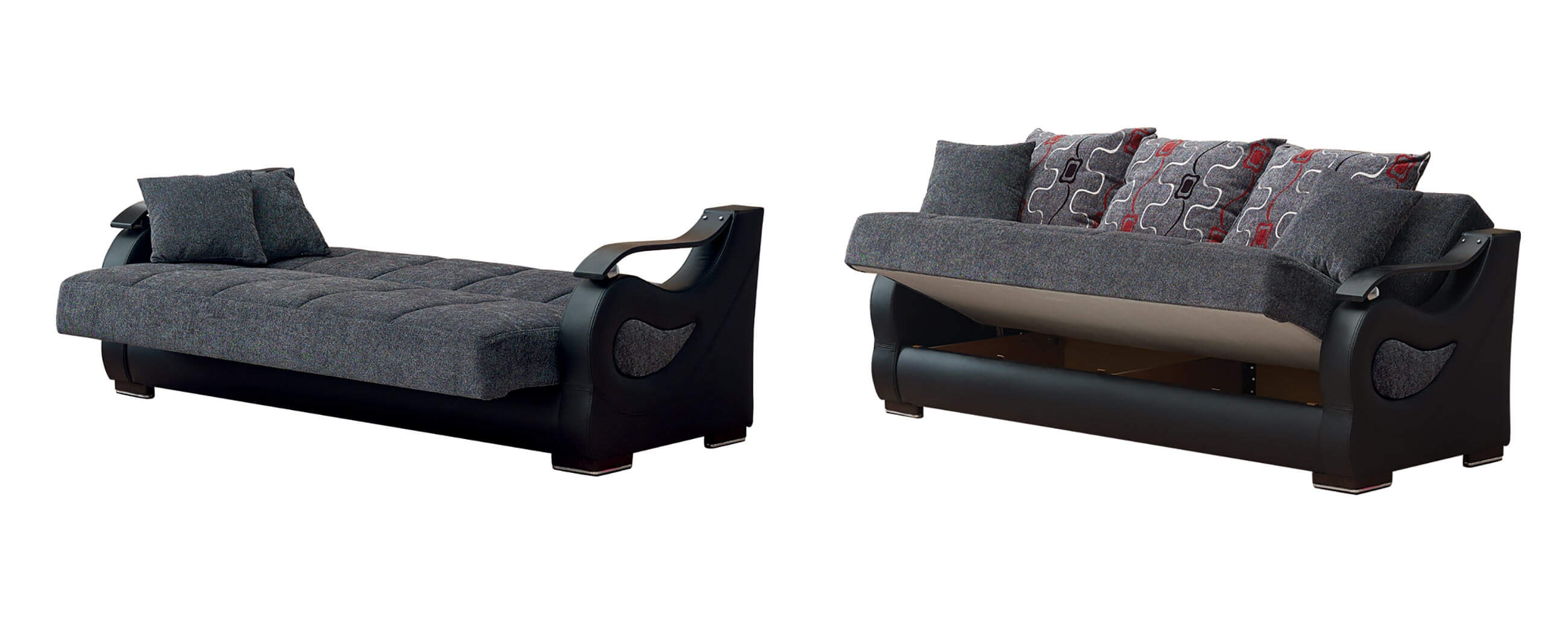 Arizona Fabric/Vinyl Storage Sofabed