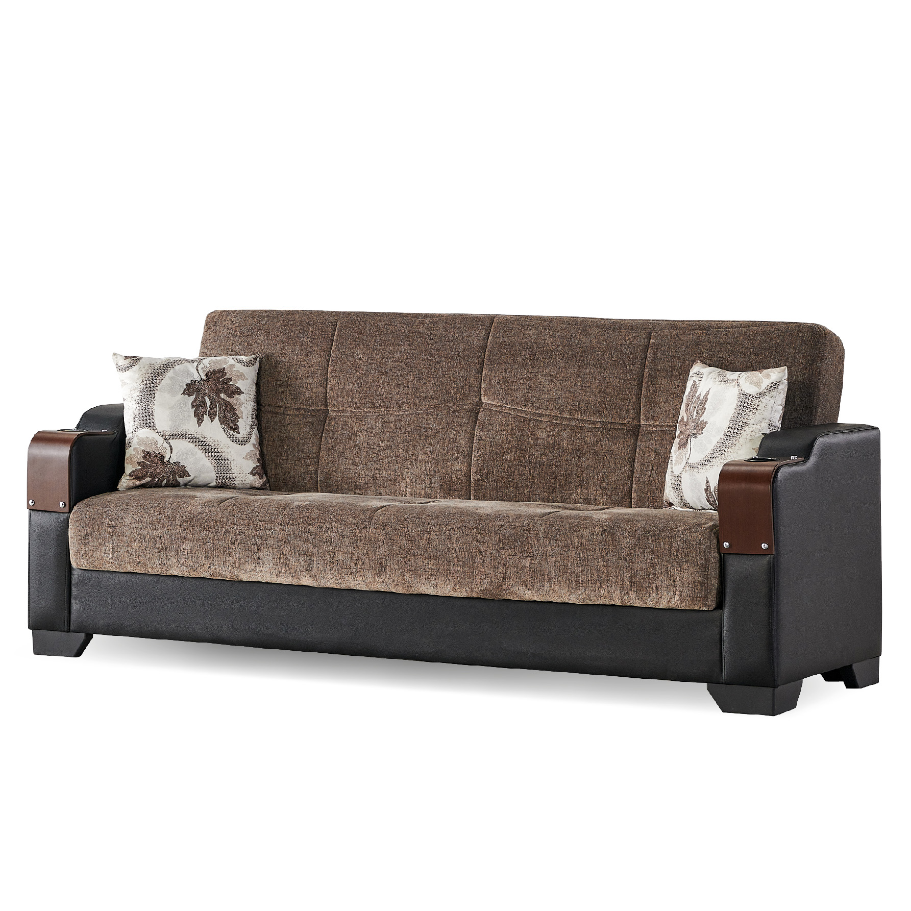 Arkansas Fabric/Leatherette Living Room Set
