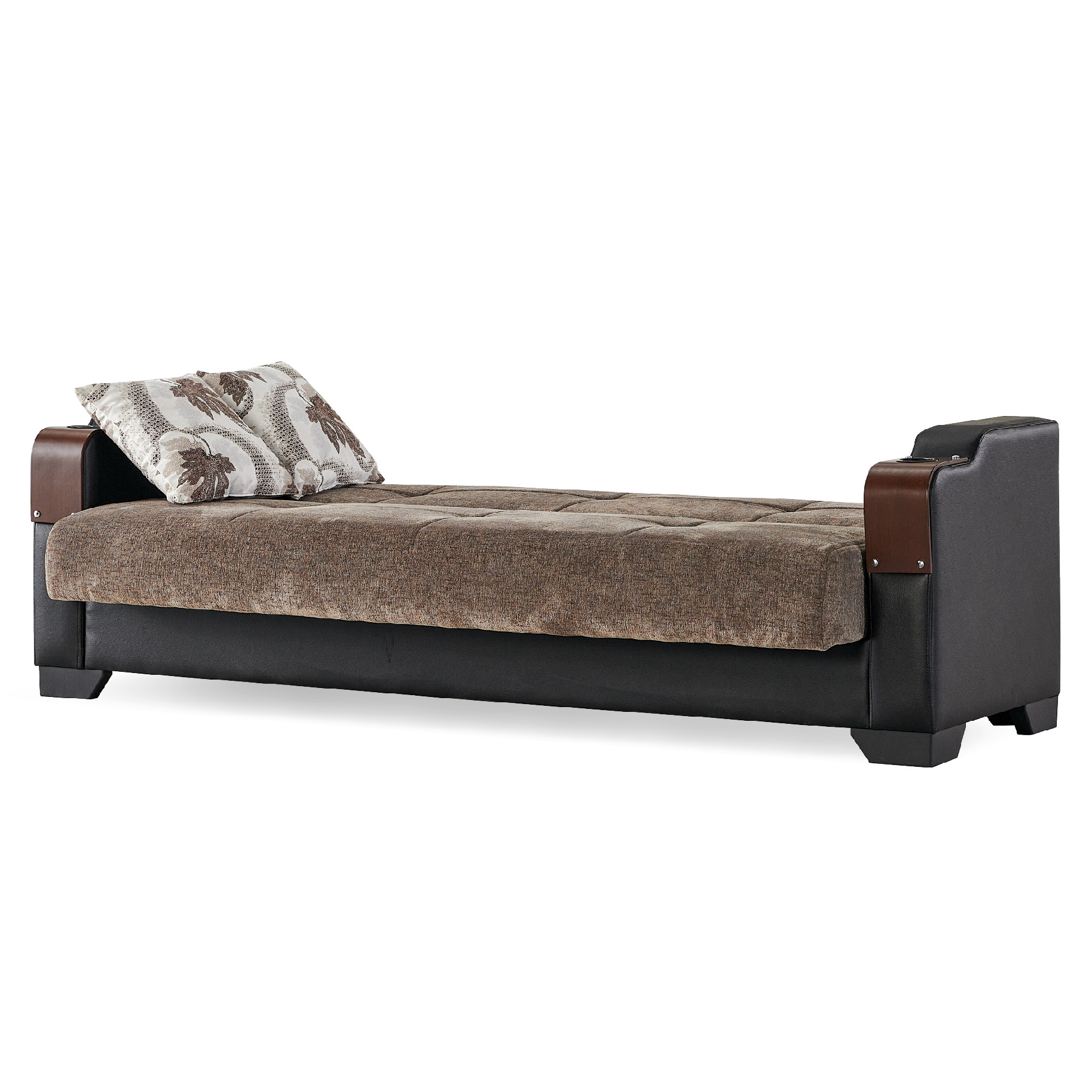 Arkansas Fabric/Leatherette Living Room Set
