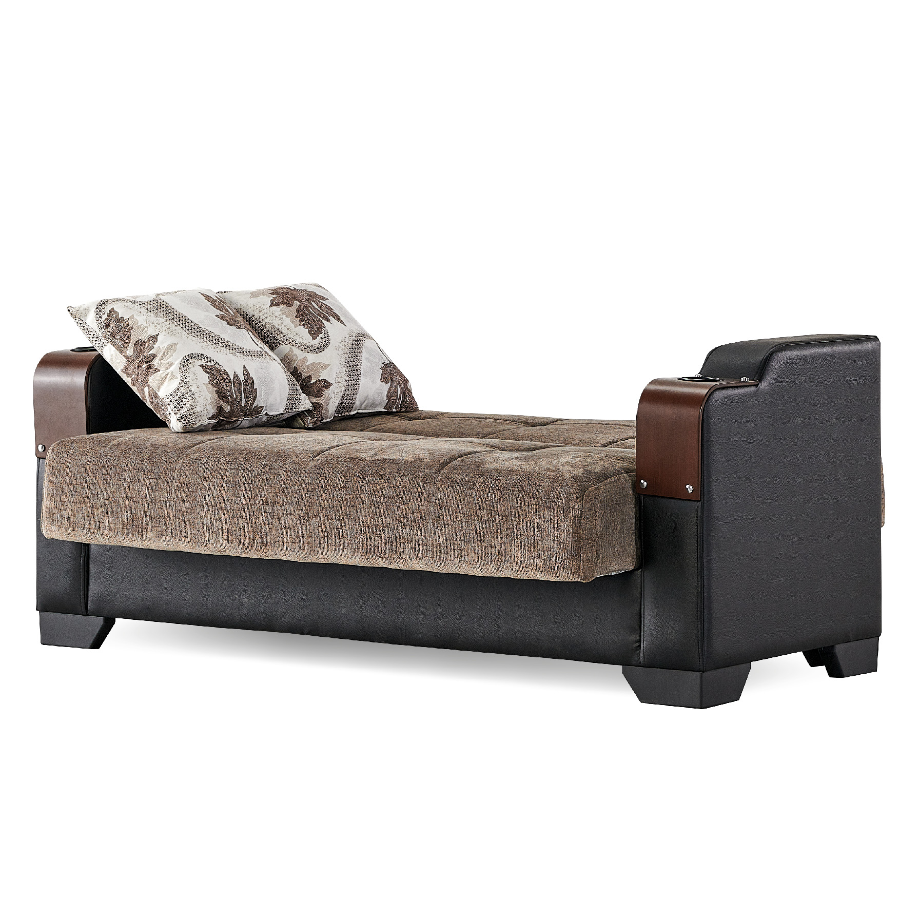 Arkansas Fabric/Leatherette Loveseat