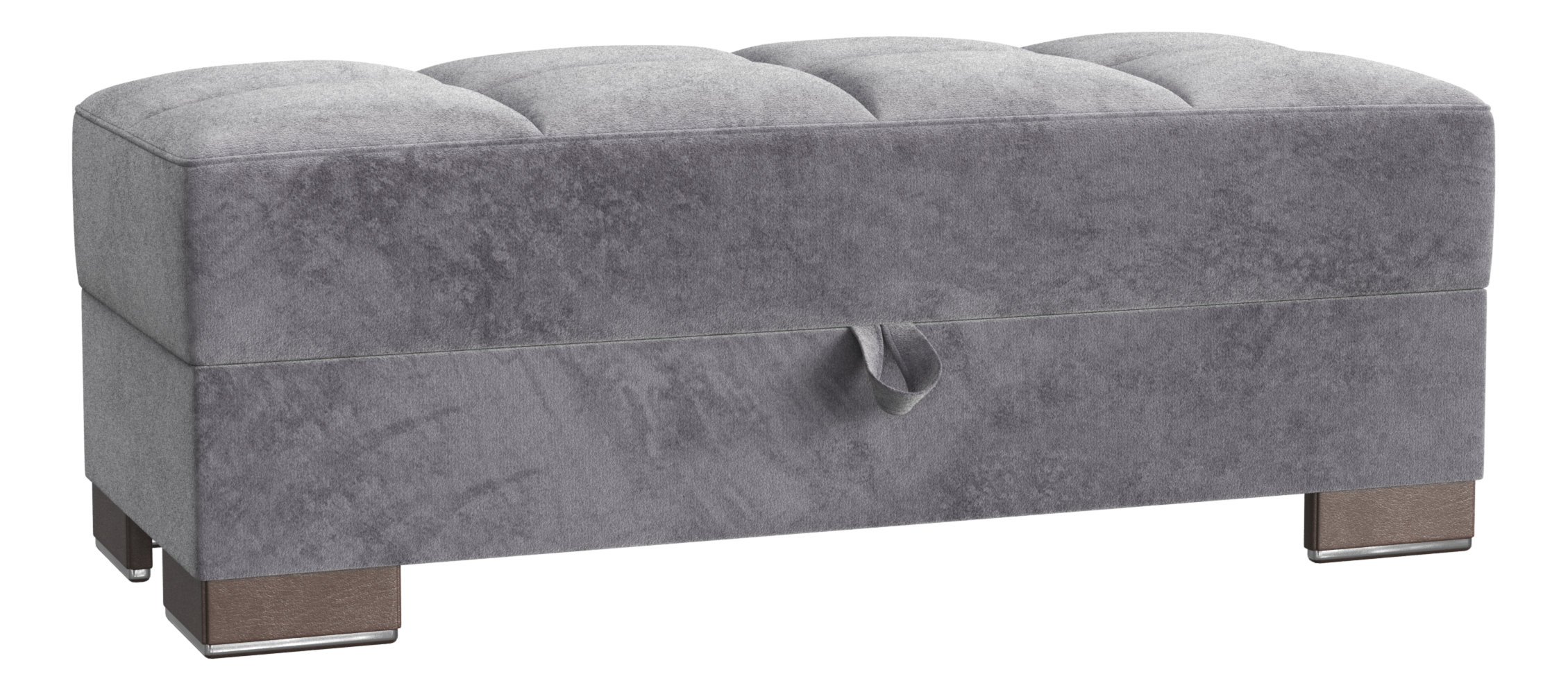 Armada Fabric/PU Lounge Storage Ottoman
