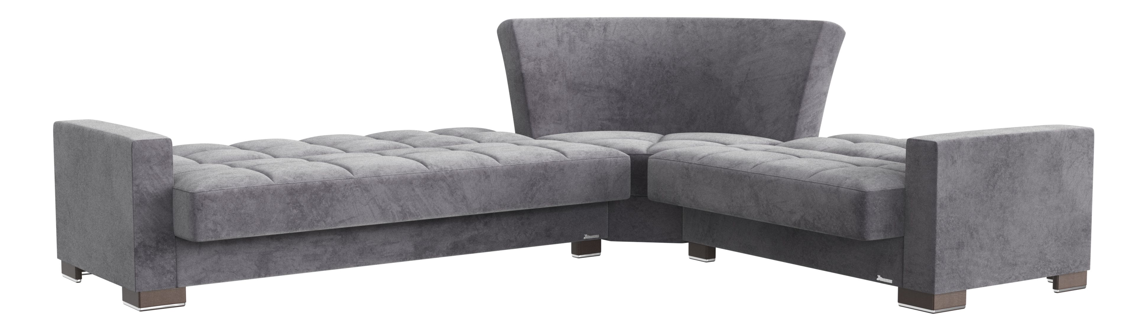 Armada Customizable Fabric Convertible L-Shaped Sectional Sofa, Composition 1
