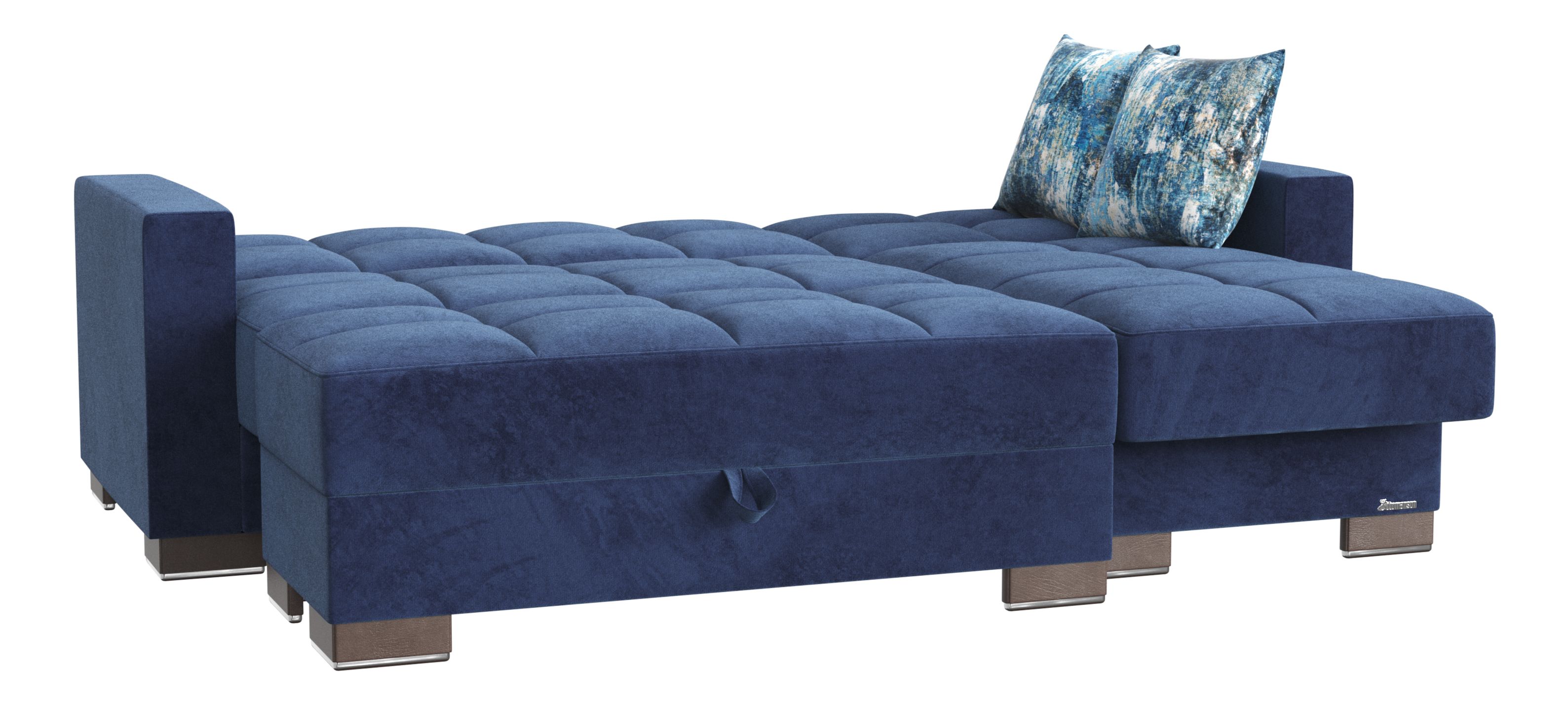Armada Fabric Convertible L-Shaped Sectional Sofa
