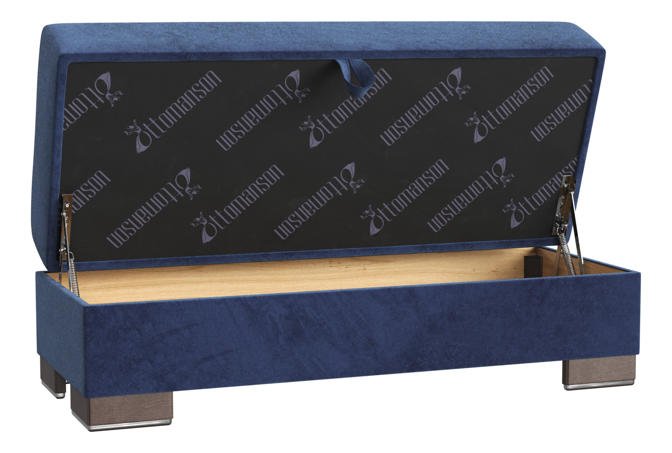 Armada Fabric Lounge Storage Ottoman