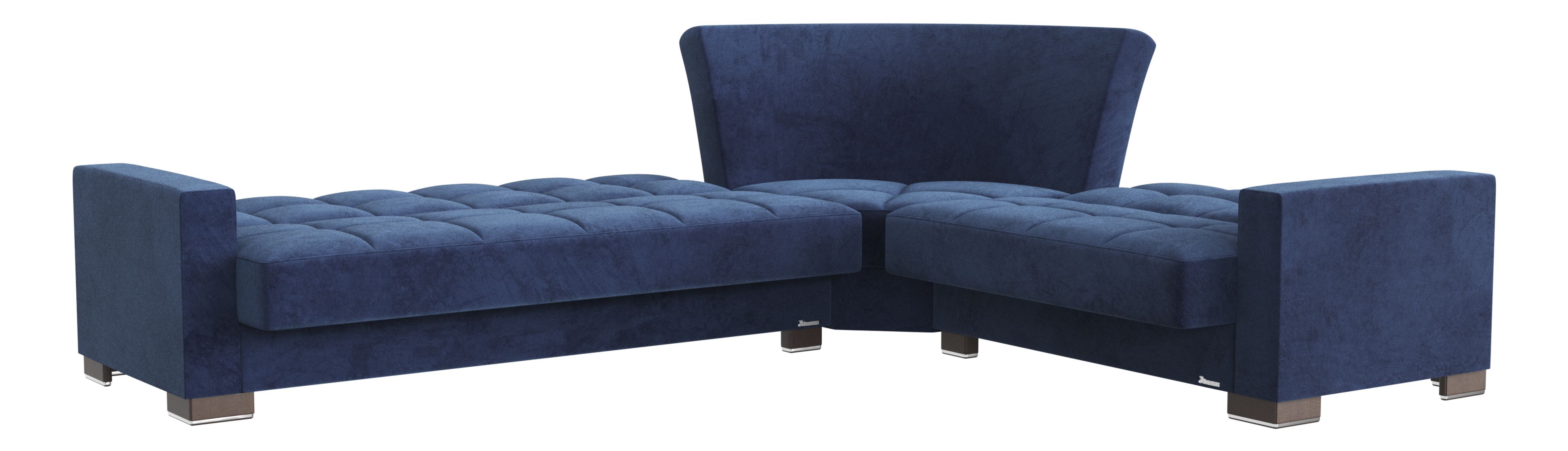 Armada Fabric Convertible Sectional Sofa