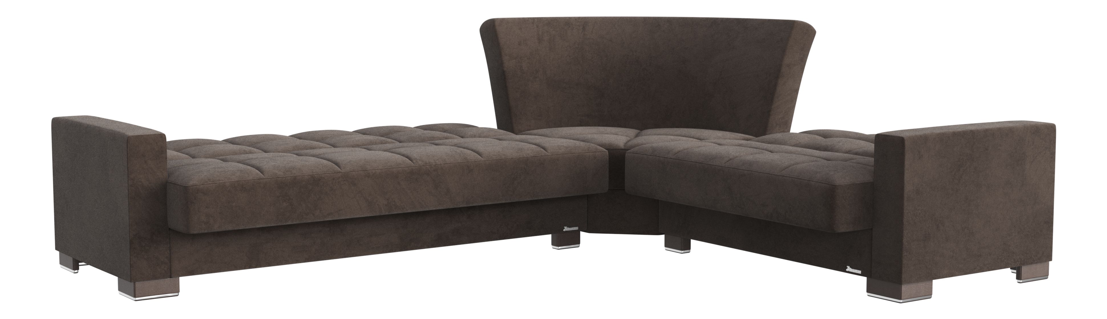 Armada Fabric Convertible Sectional Sofa
