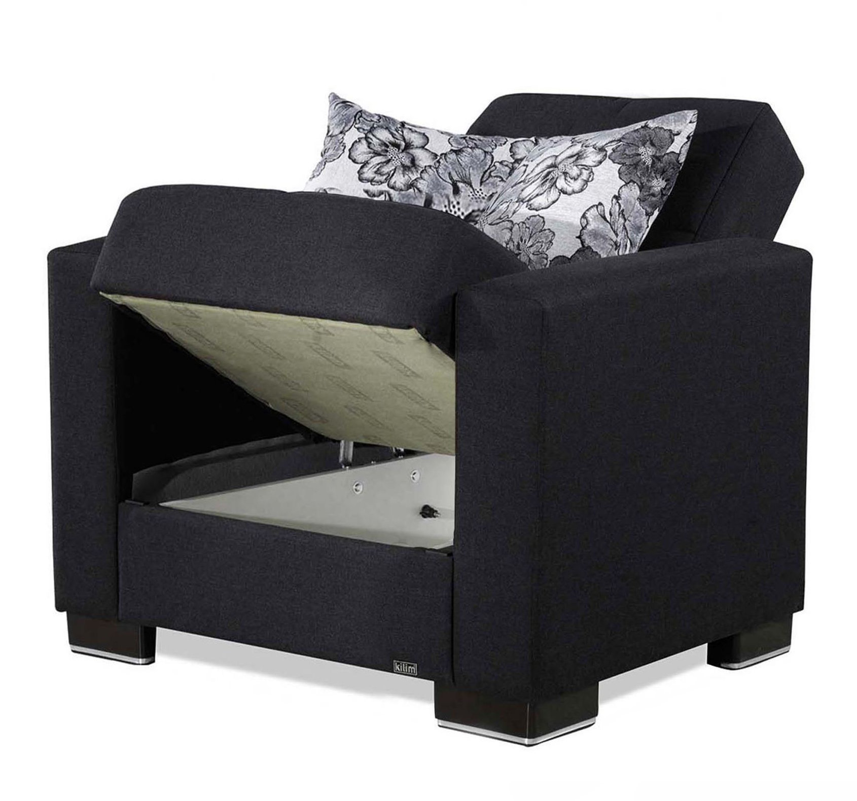 Armada Fabric Convertible Sleeper Chair