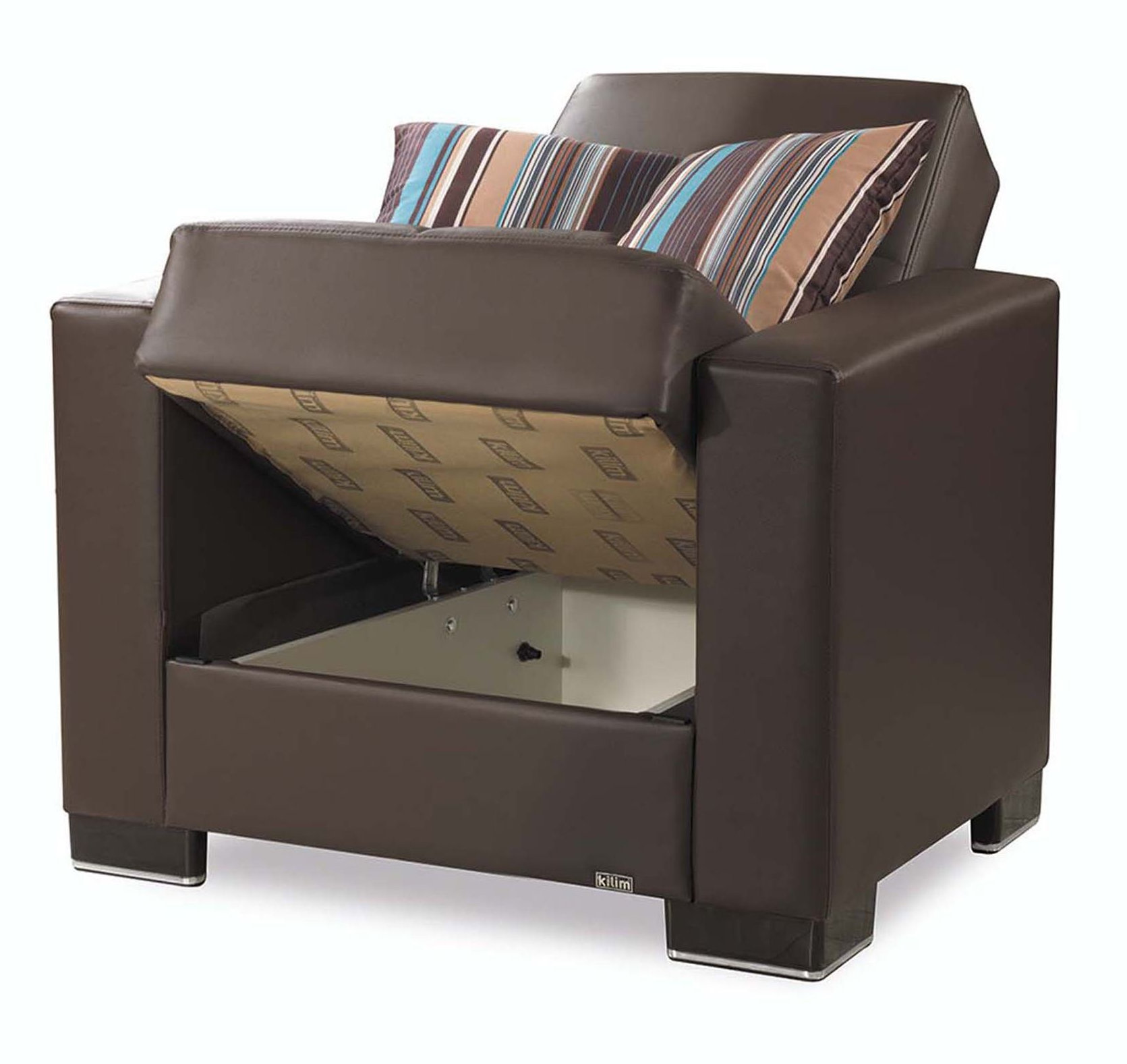 Armada PU Convertible Sleeper Chair