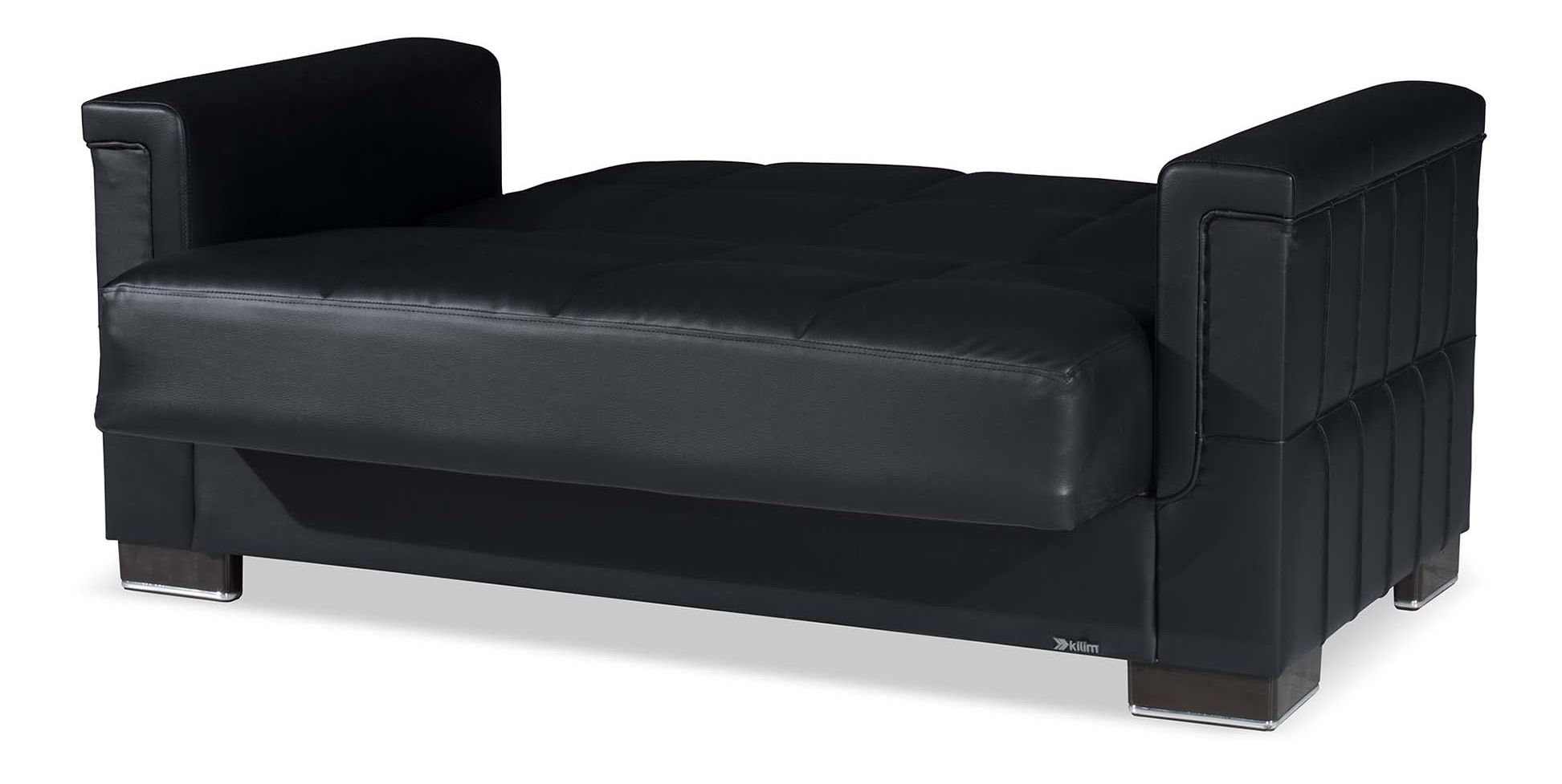 Armada PU Convertible Loveseat