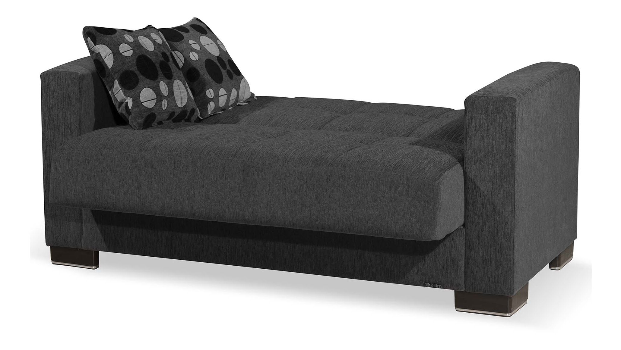 Armada Fabric Convertible Loveseat