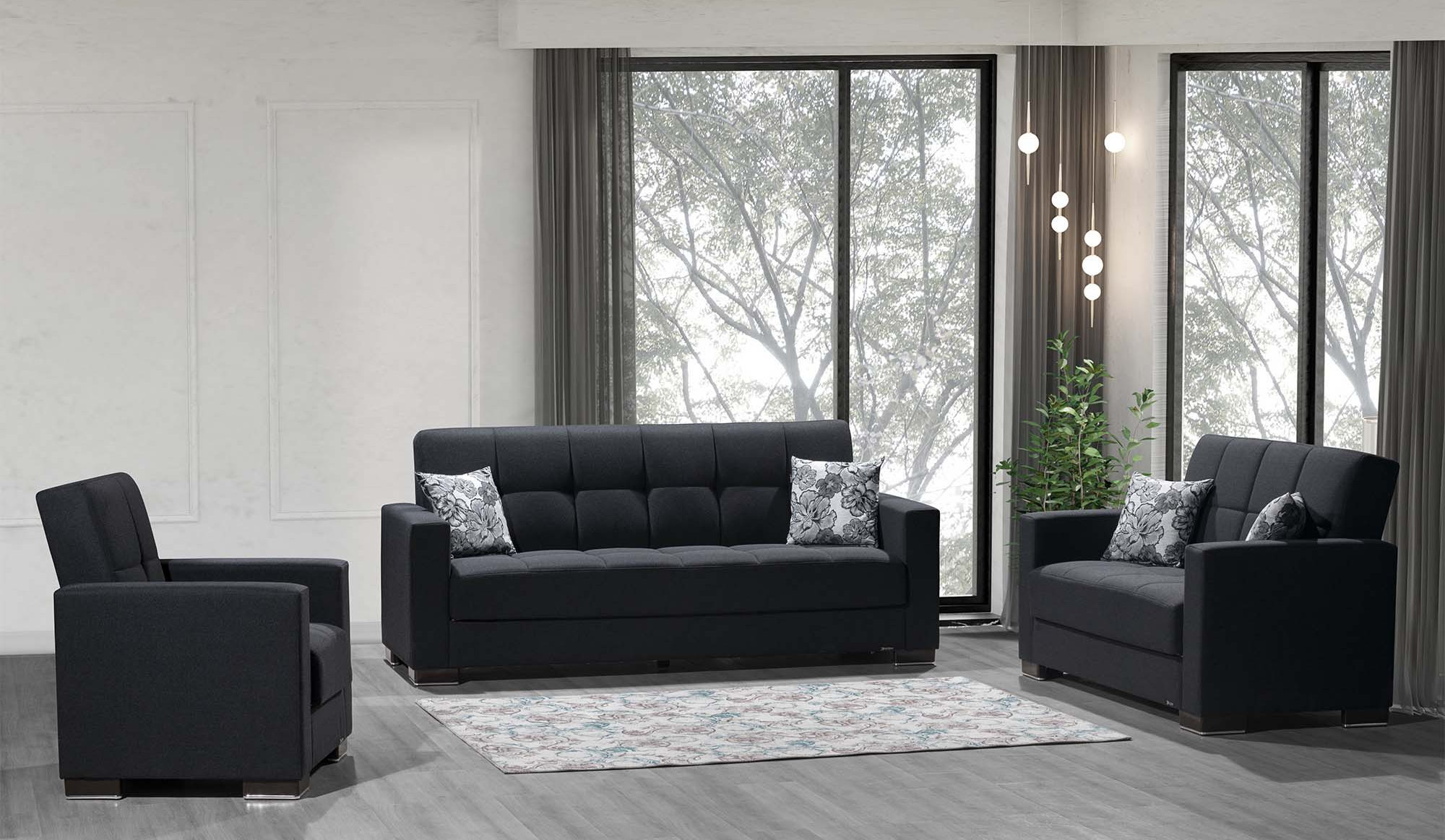 Armada Fabric Convertible Sofabed