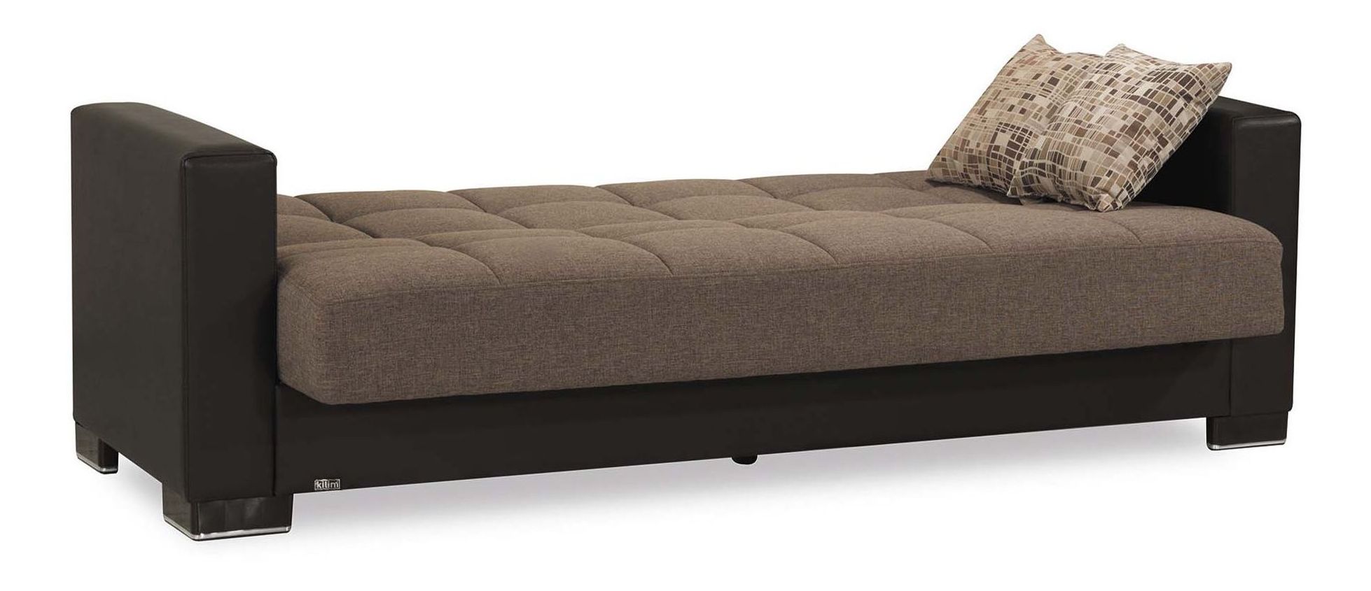 Armada Fabric/PU Convertible Sofabed