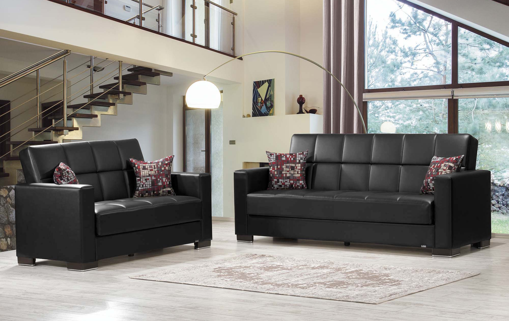 Armada PU Convertible Sofabed