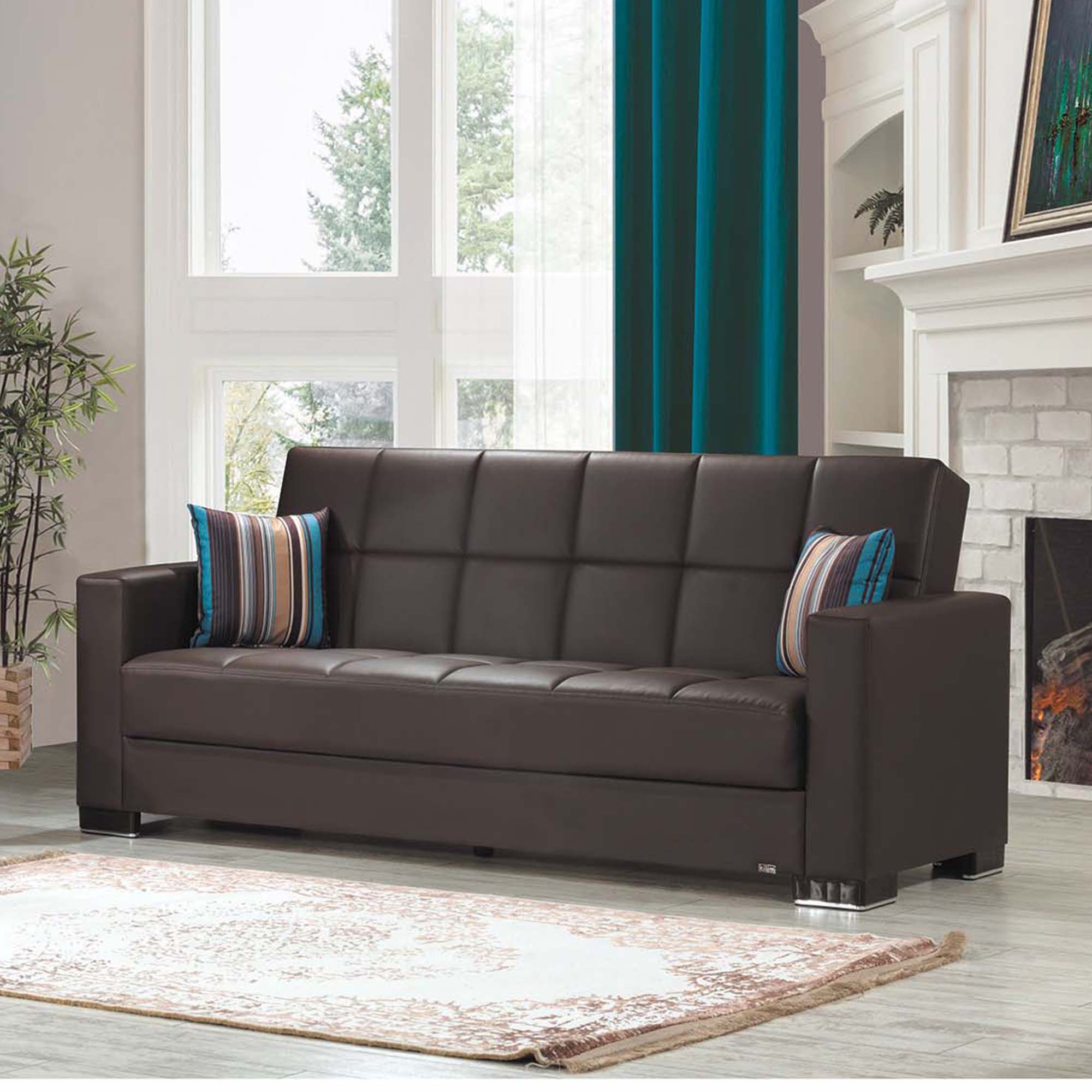 Armada PU Convertible Sofabed