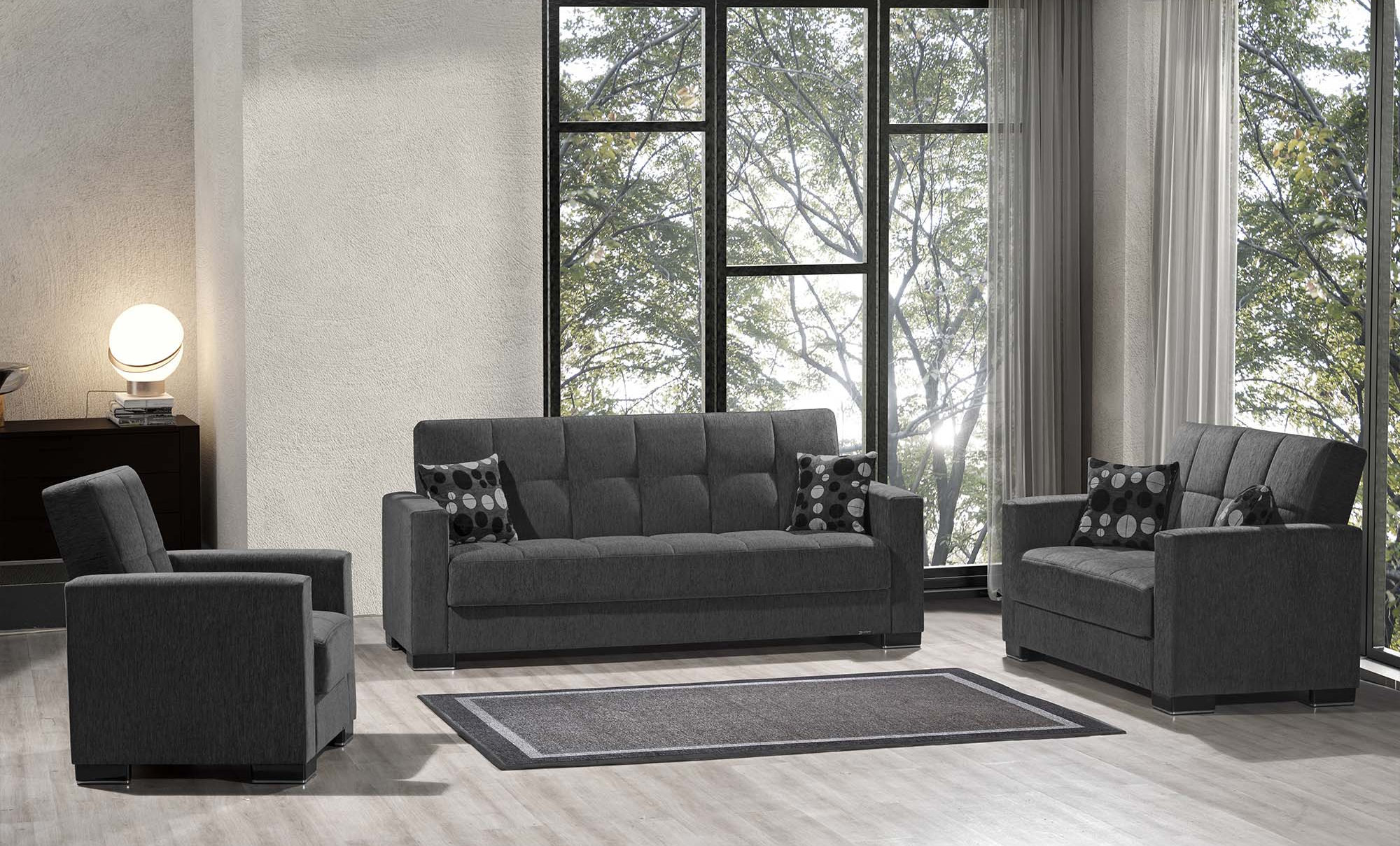 Armada Fabric Convertible Sofabed
