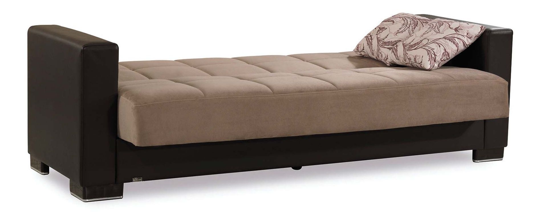 Armada Fabric/PU Convertible Sofabed