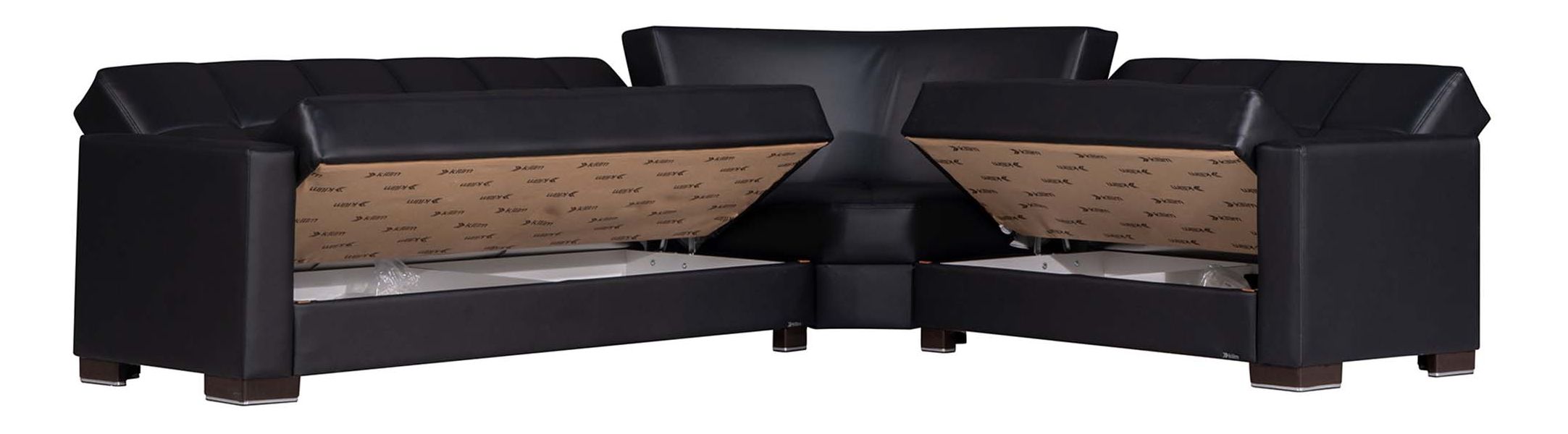 Armada PU Convertible Sectional Sofa