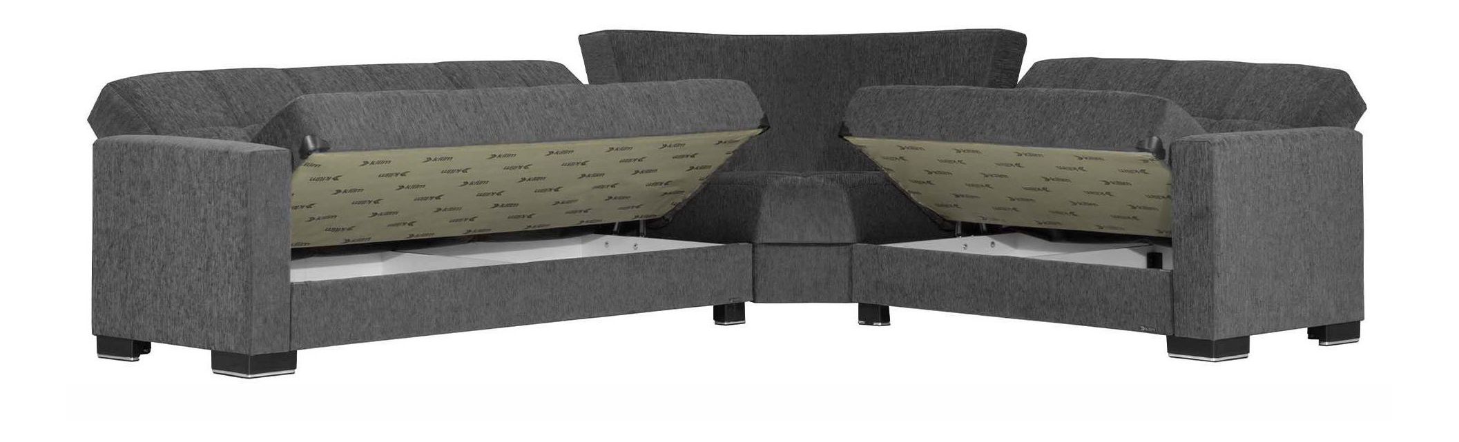 Armada Fabric Convertible Sectional Sofa