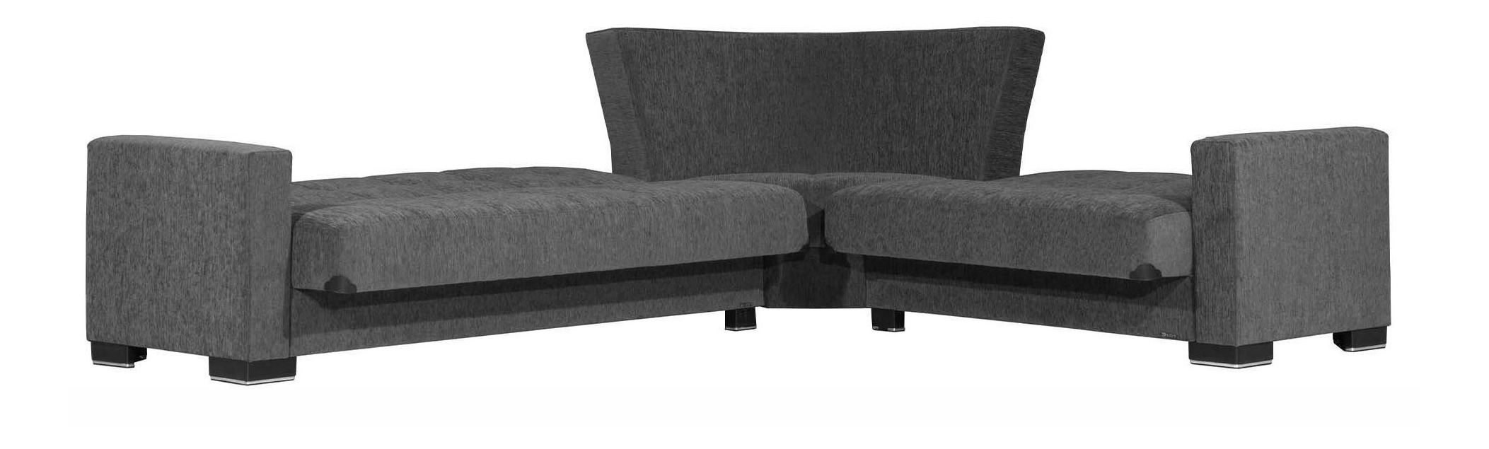 Armada Fabric Convertible Sectional Sofa