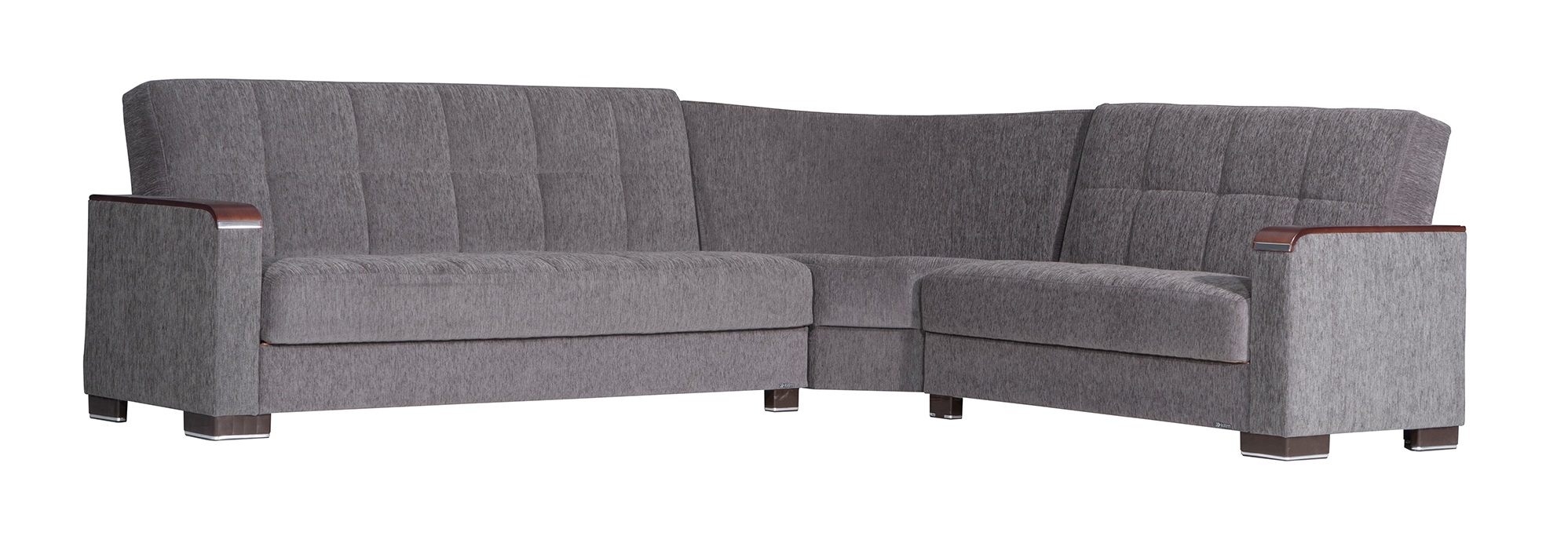 Armada X Fabric Convertible L-Shaped Sectional