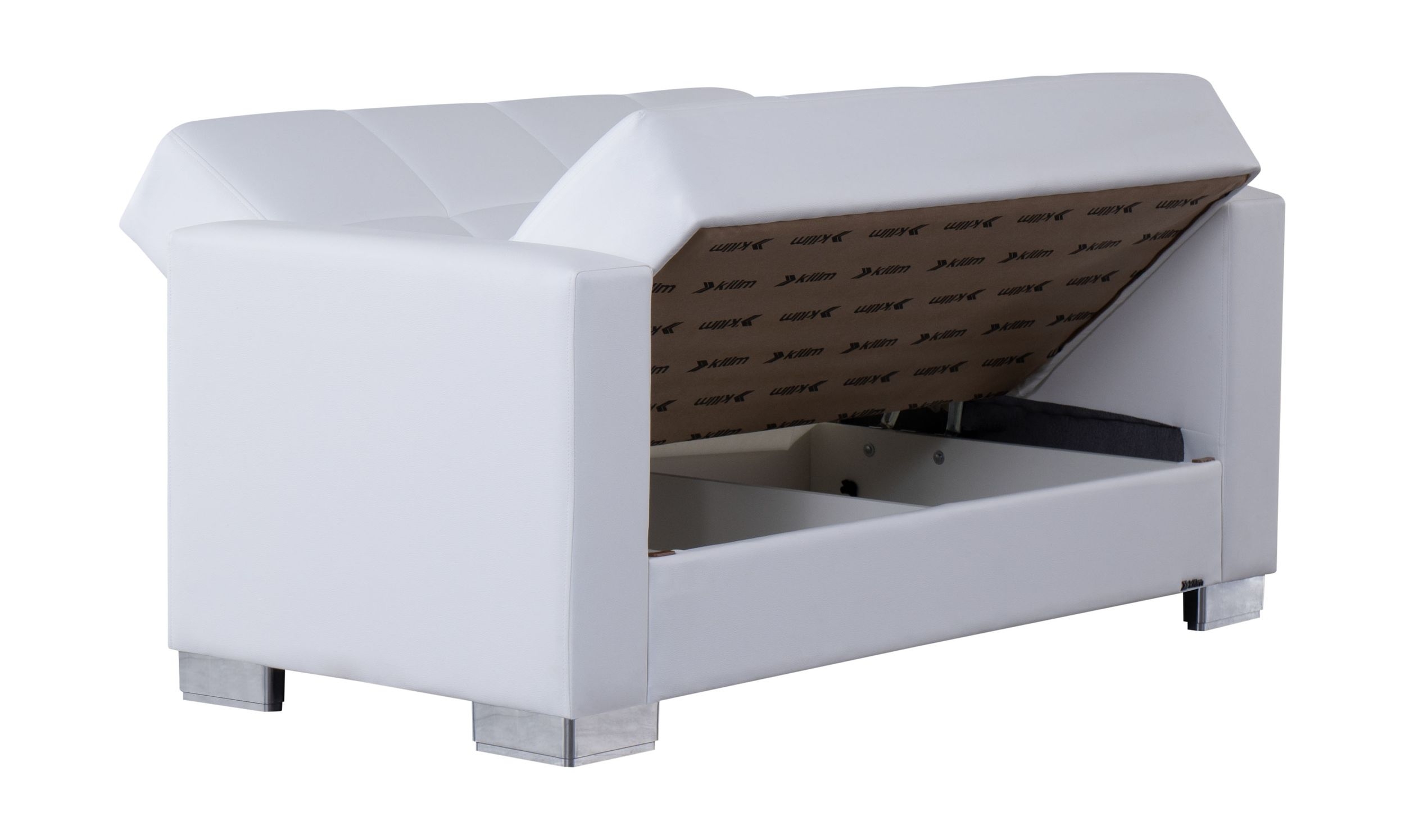 SM Armada Fabric/PU Sleeper Storage Living Room Set