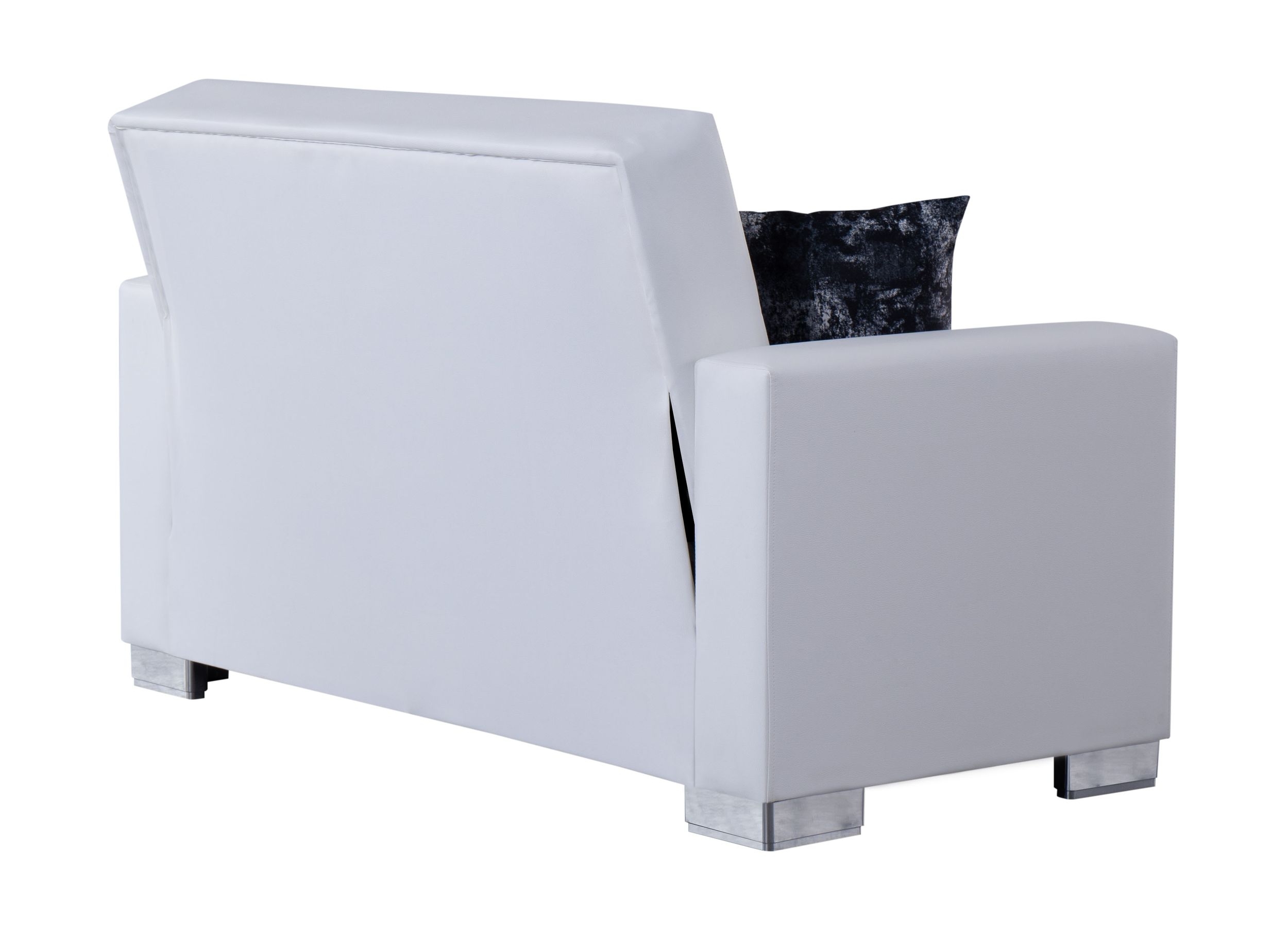 SM Armada PU Sleeper Loveseat with Storage