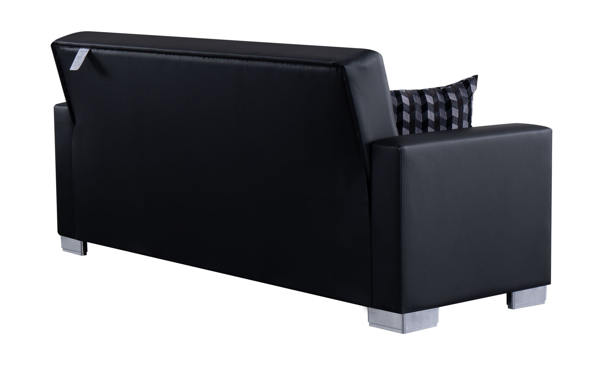 SM Armada Fabric/PU Sleeper Sofa with Storage