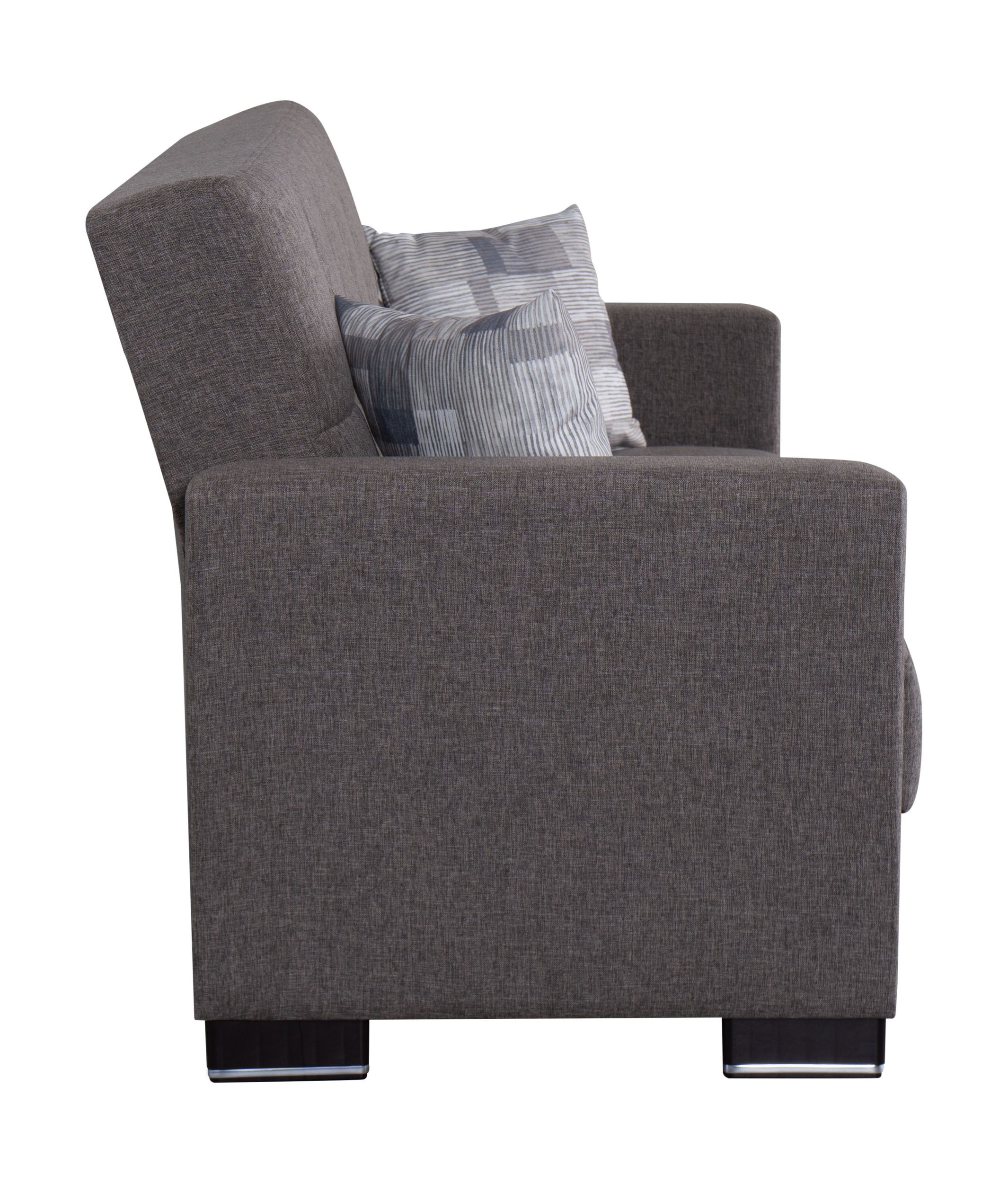 SM Armada Fabric/PU Sleeper Sofa with Storage