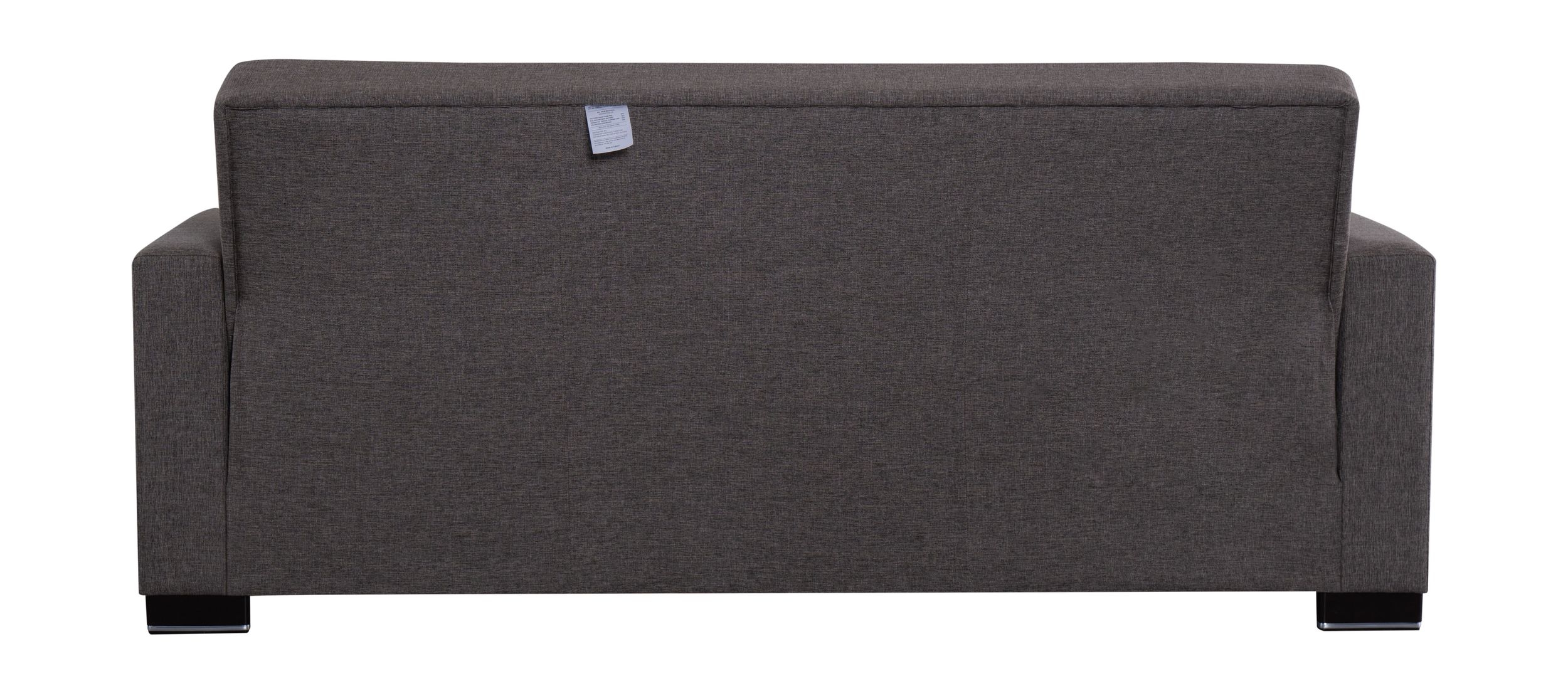 SM Armada Fabric/PU Sleeper Sofa with Storage