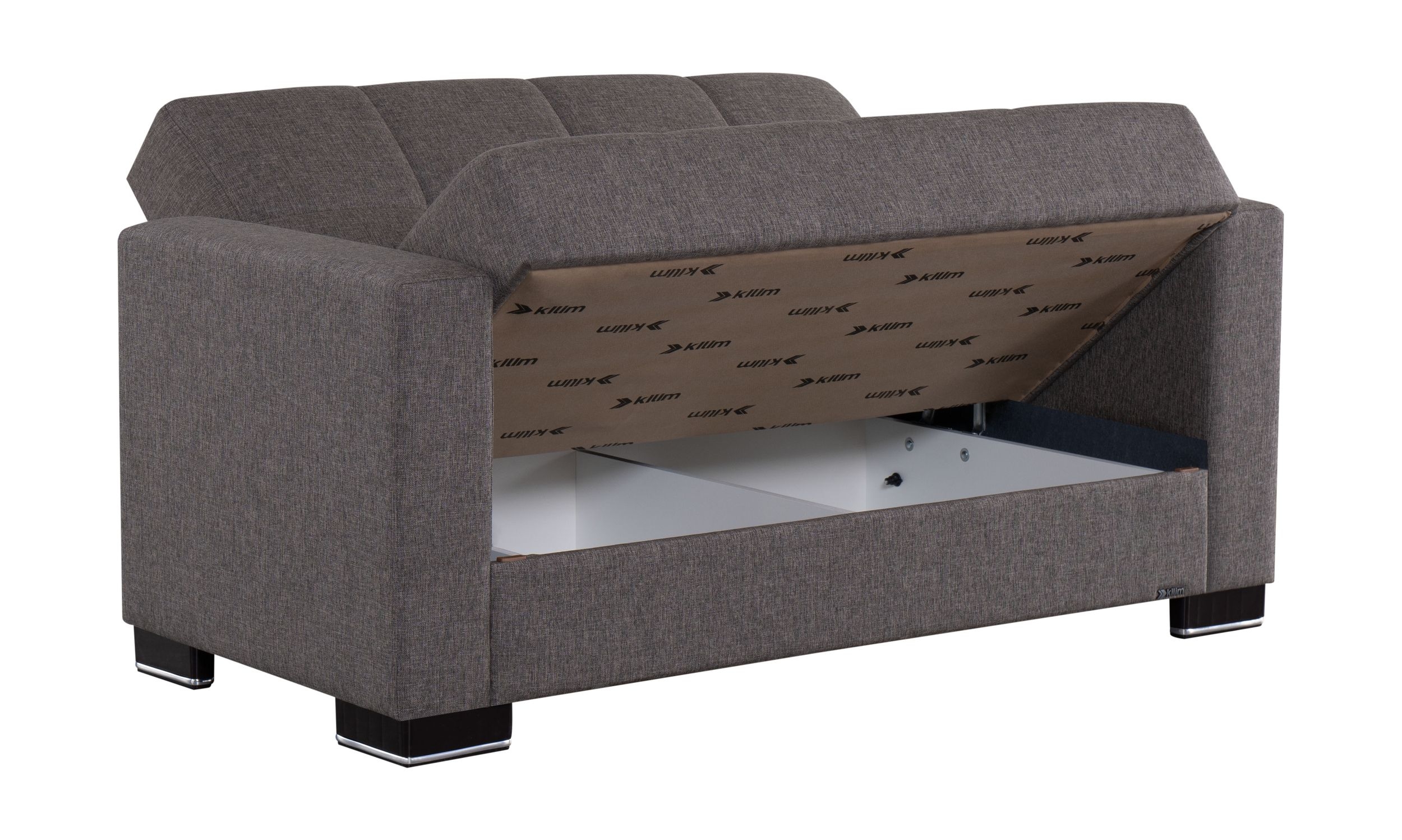 SM Armada Fabric Sleeper Loveseat with Storage