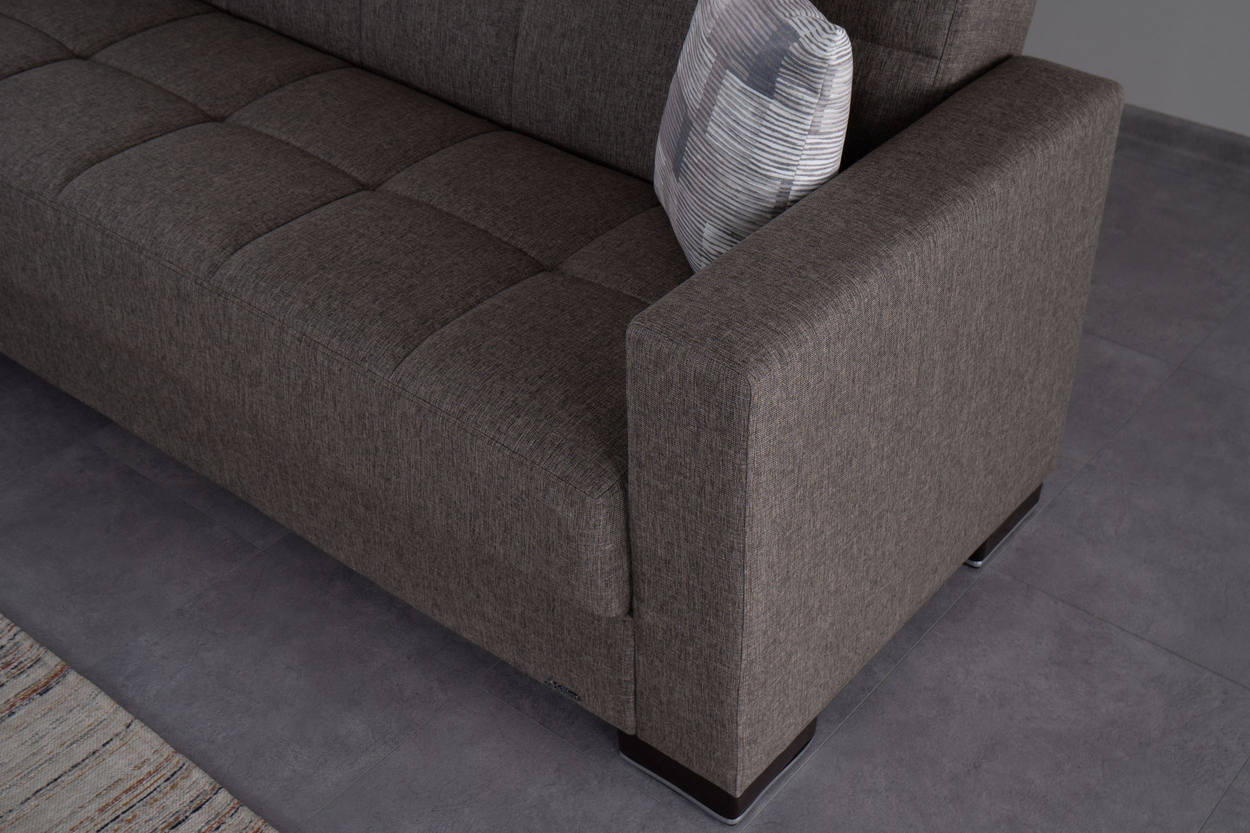 SM Armada Fabric Sleeper Loveseat with Storage