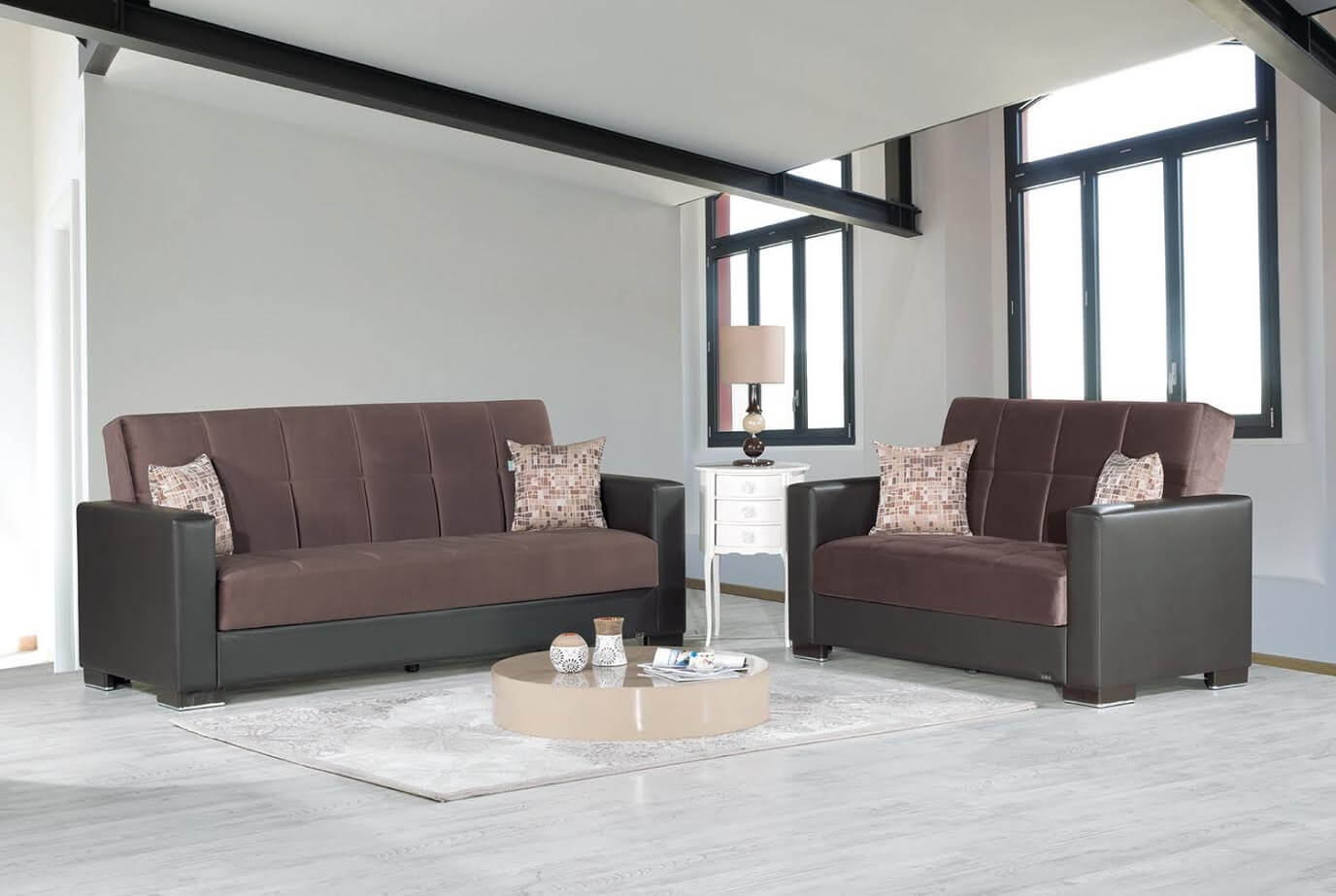 Armada Sofabed Brn Brwn