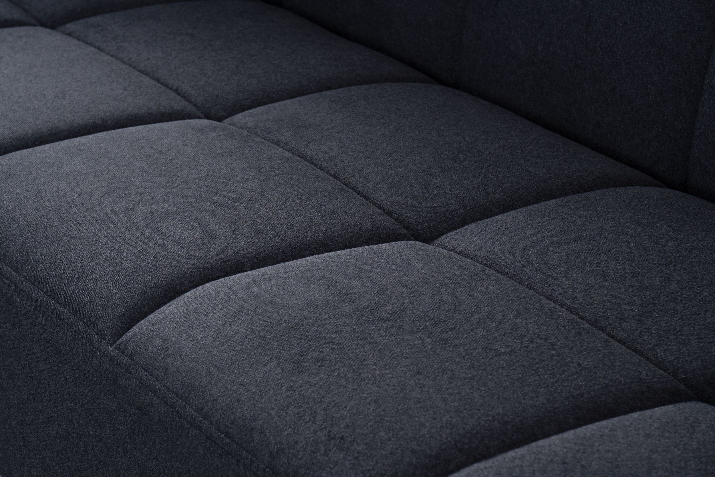 Montana 2 Seater Charcoal Grey Fabric Sofa Bed