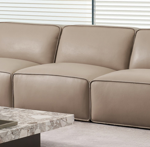 Walker Leather Modular Loveseat