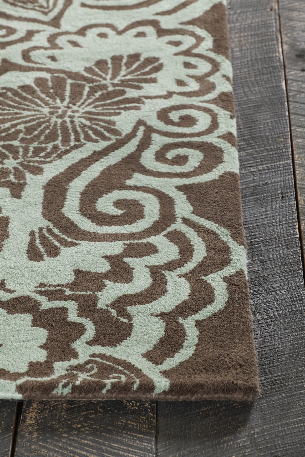Aschera Wool Rectangular Handmade Rug, 5' x 7'6"