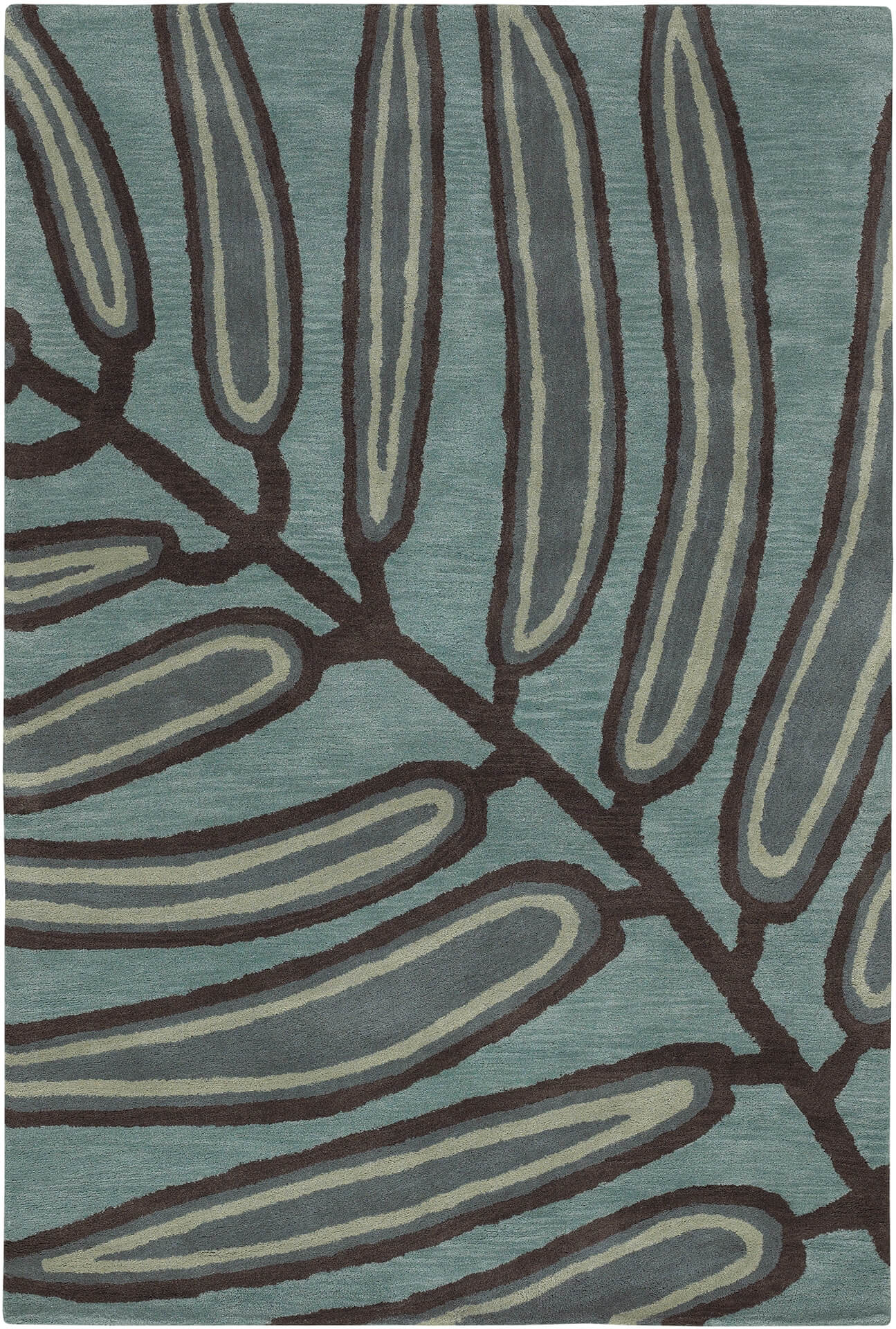 Aschera Wool Handmade Rug, Composition 1
