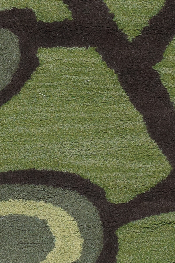 Aschera Wool Round Handmade Rug, 7'9"
