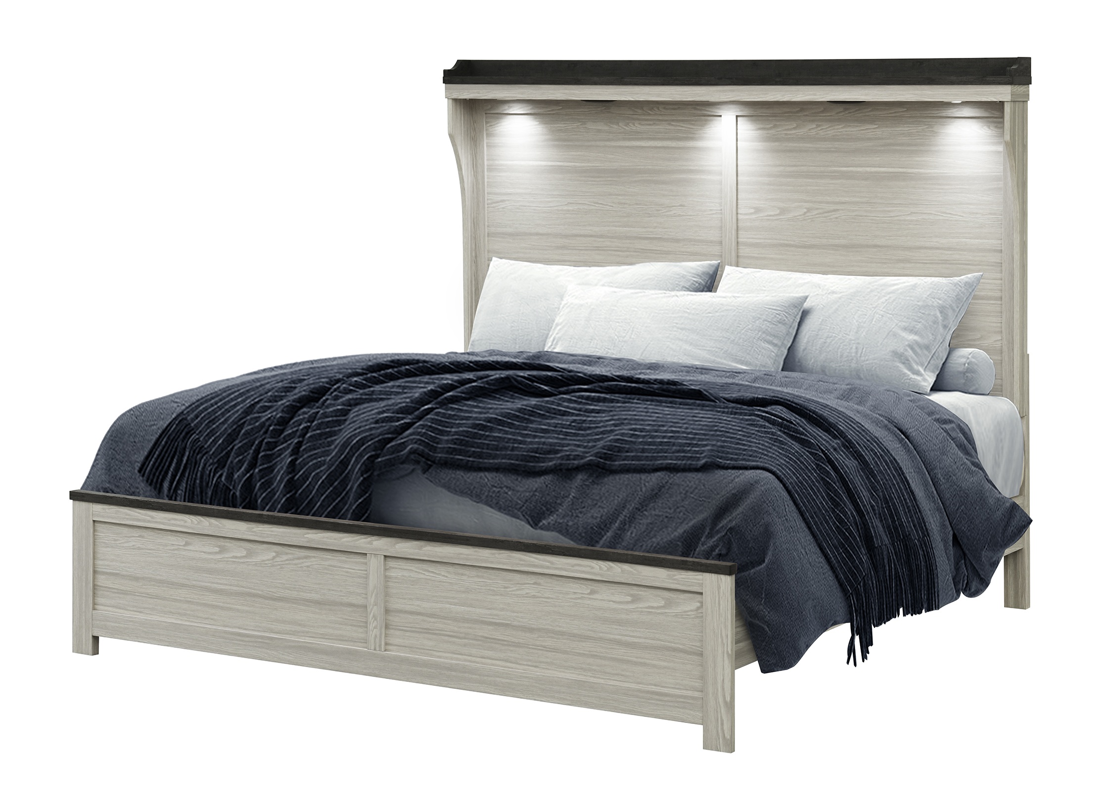 Ashley Panel Bedroom Set with LED