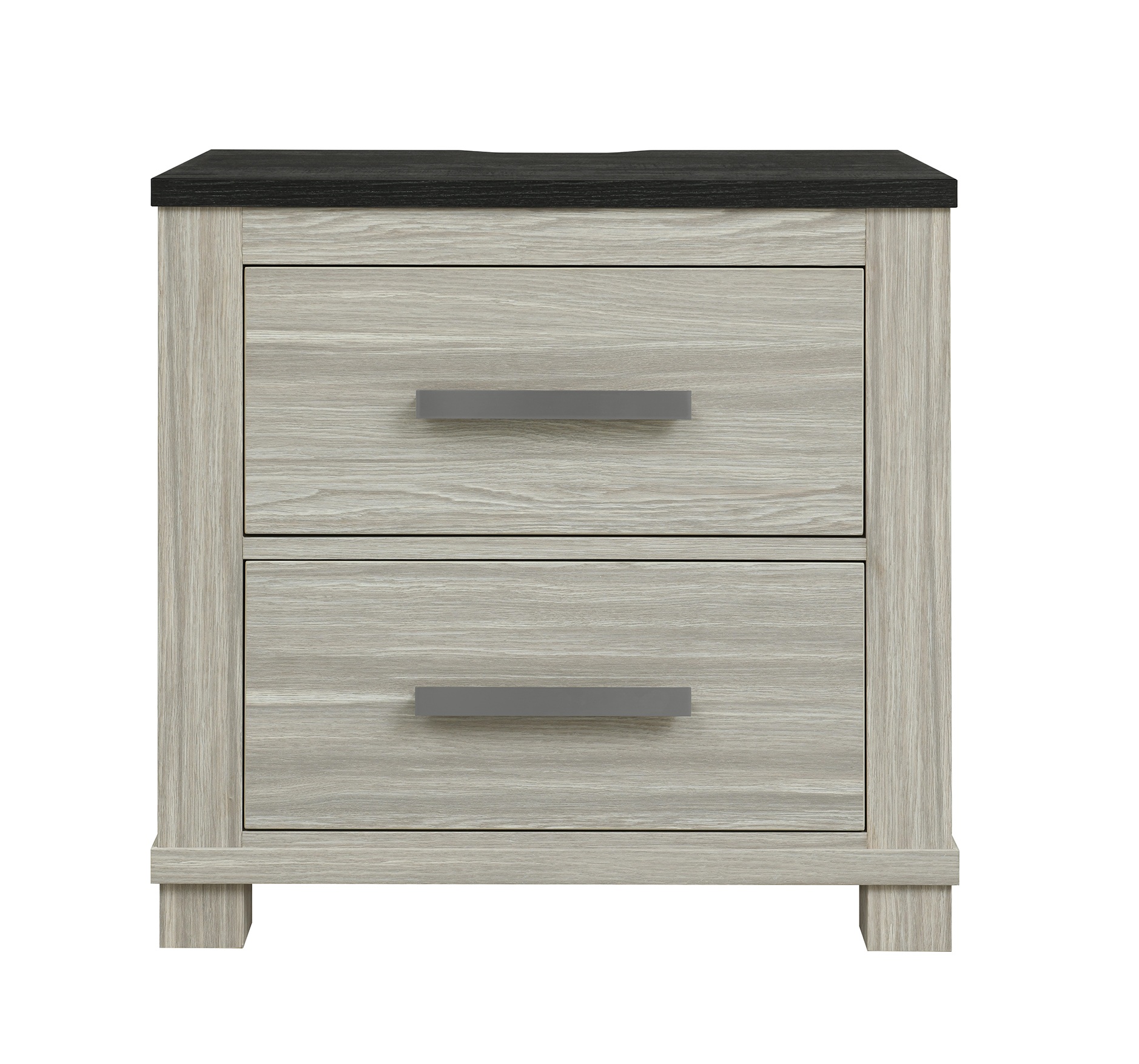 Ashley 2-Drawer Nightstand with USB and Speaker