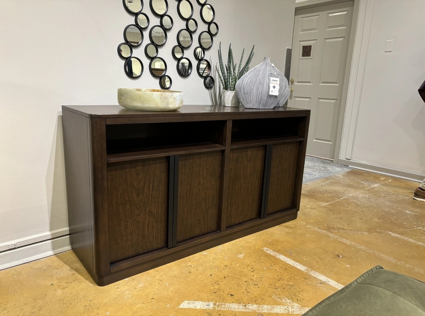 Dilenno Rectangular Extendable Dining Room Set | Dark Brown