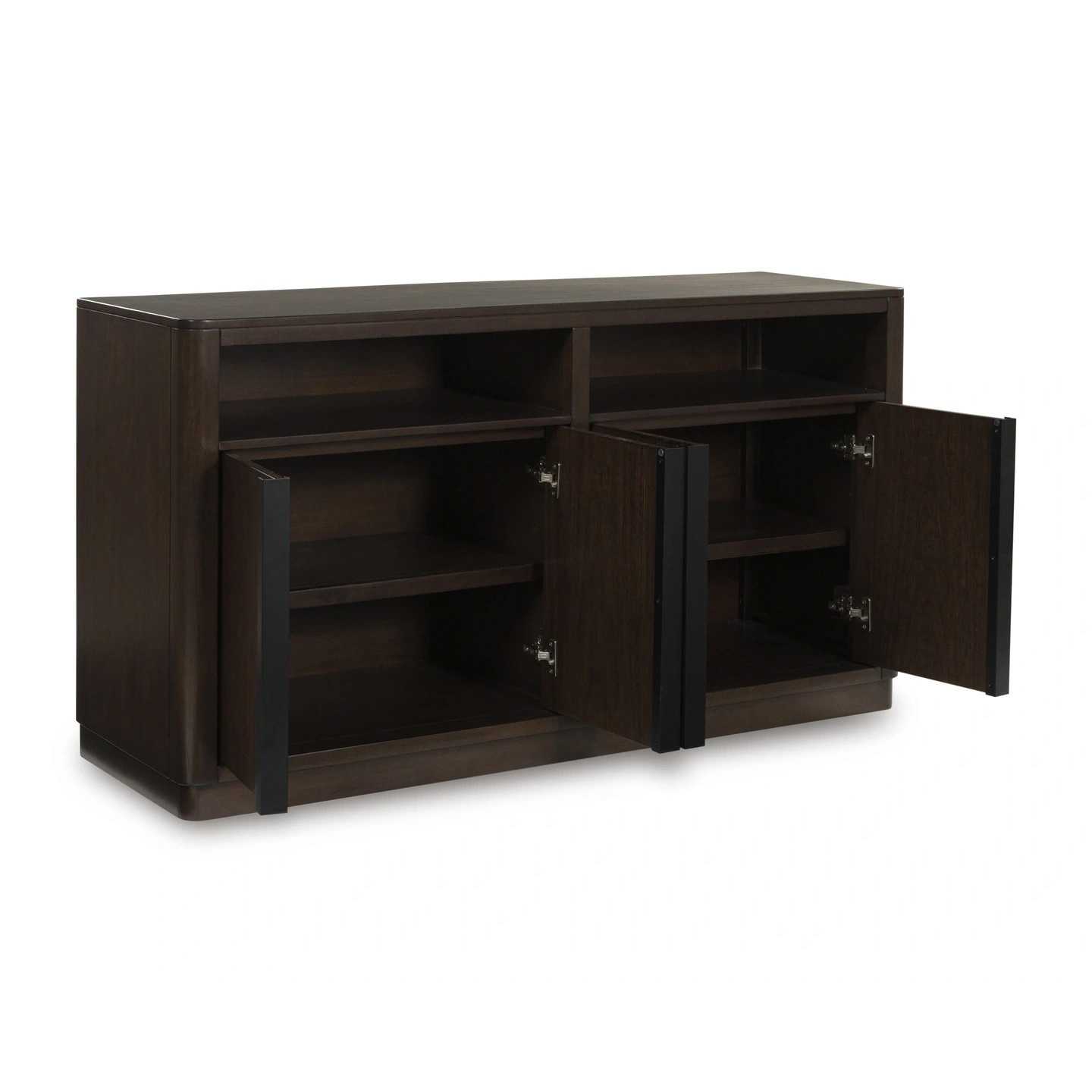 Dilenno Wood Dining Room Server - 4-Door Modern Sideboard