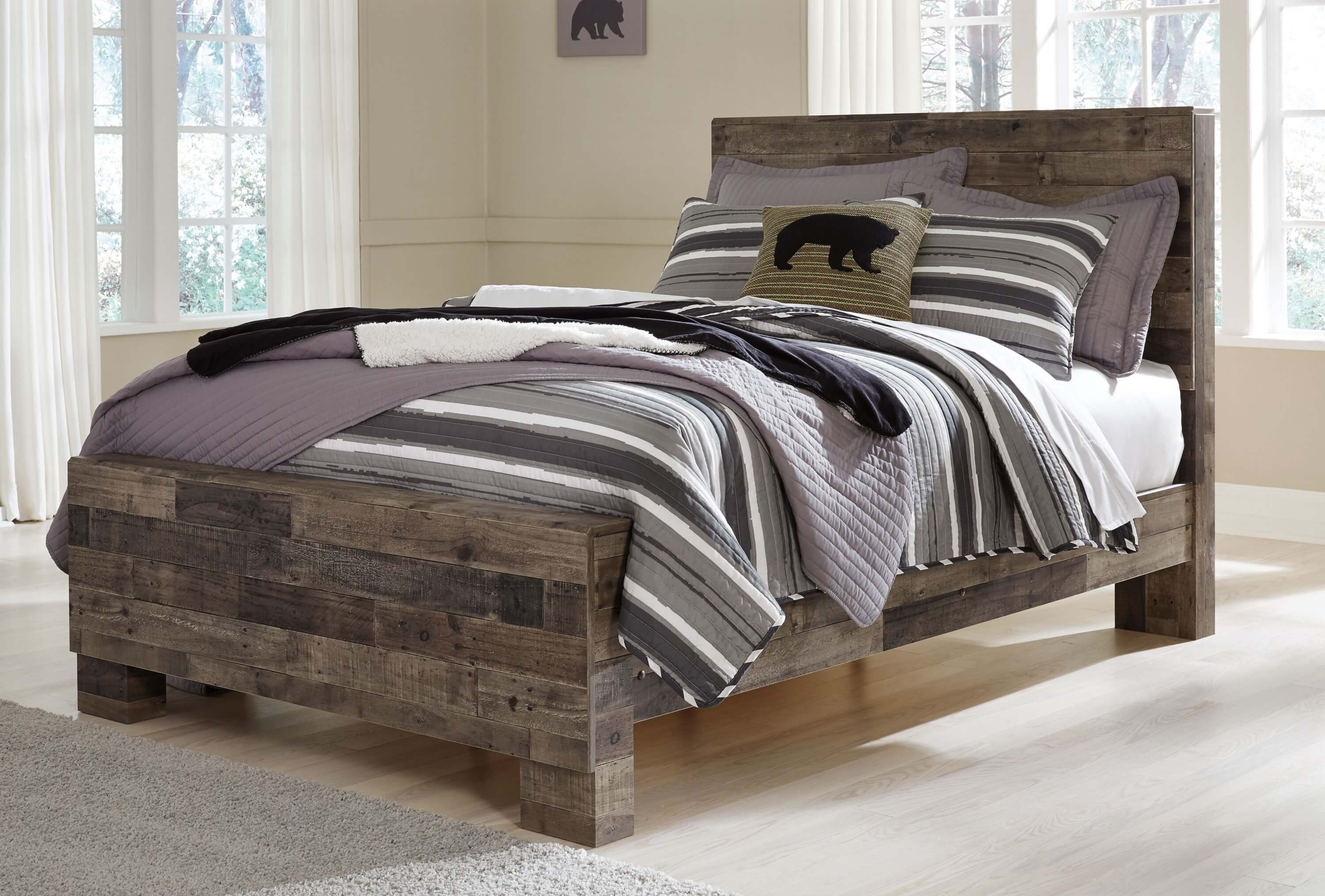 Derekson Panel Bed