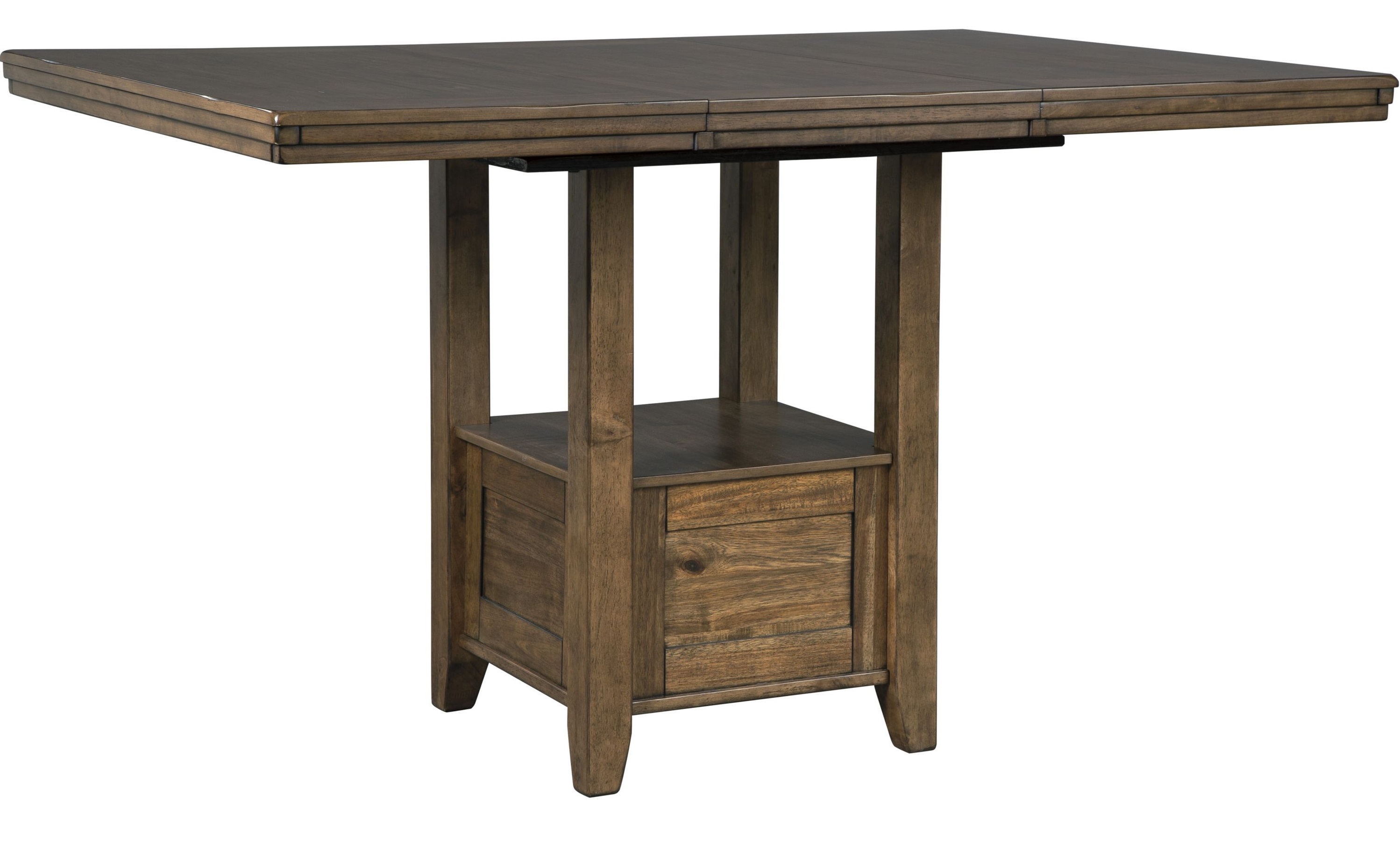 Flaybern Wood Extendable Dining Counter Set